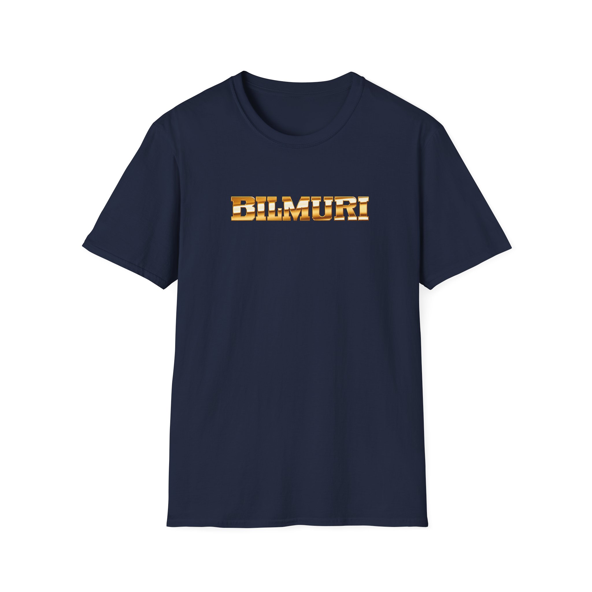 Bilmuri Gold Logo Unisex Softstyle T-Shirt - Image 21