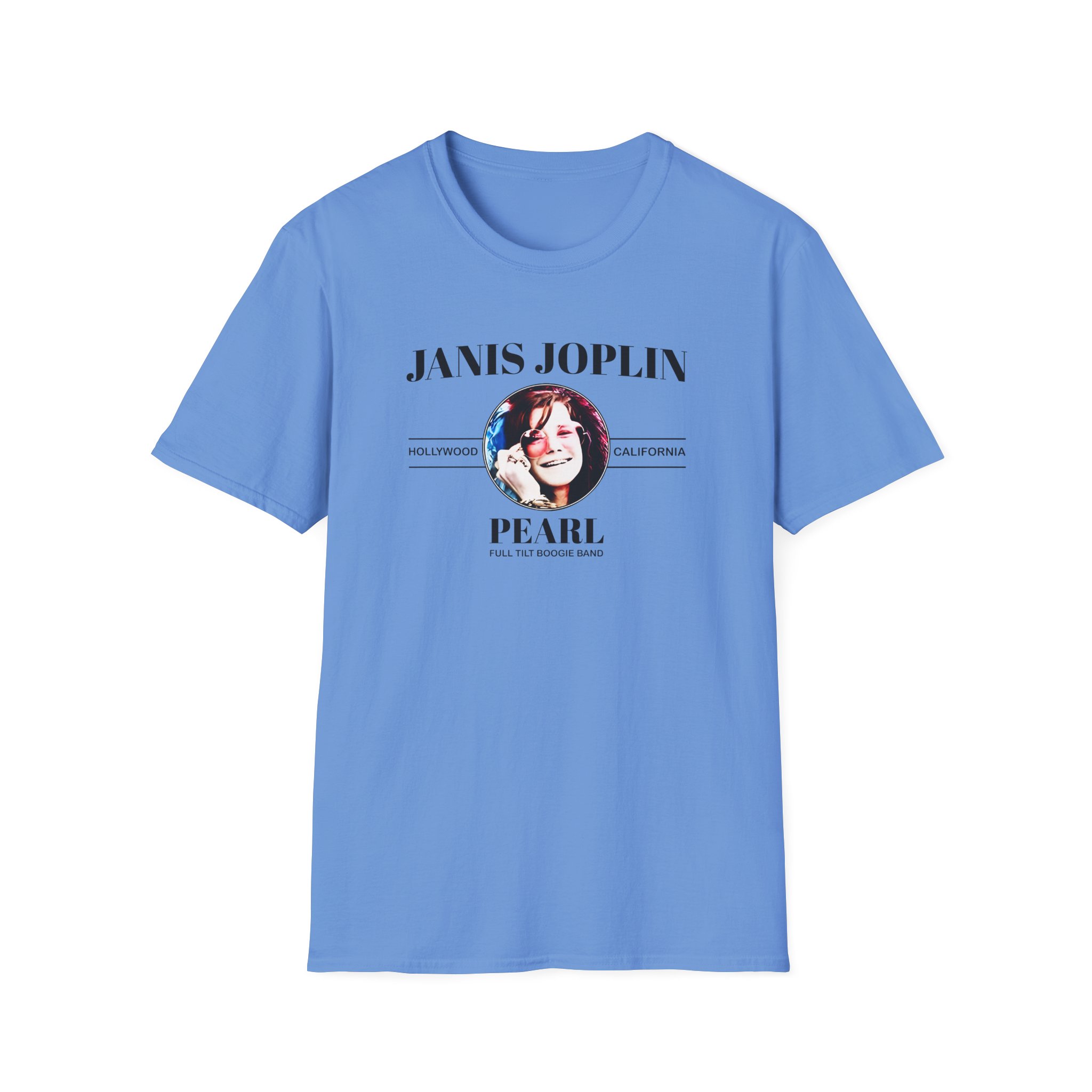 Janis Joplin Pearl Unisex Softstyle T-shirt - Image 25