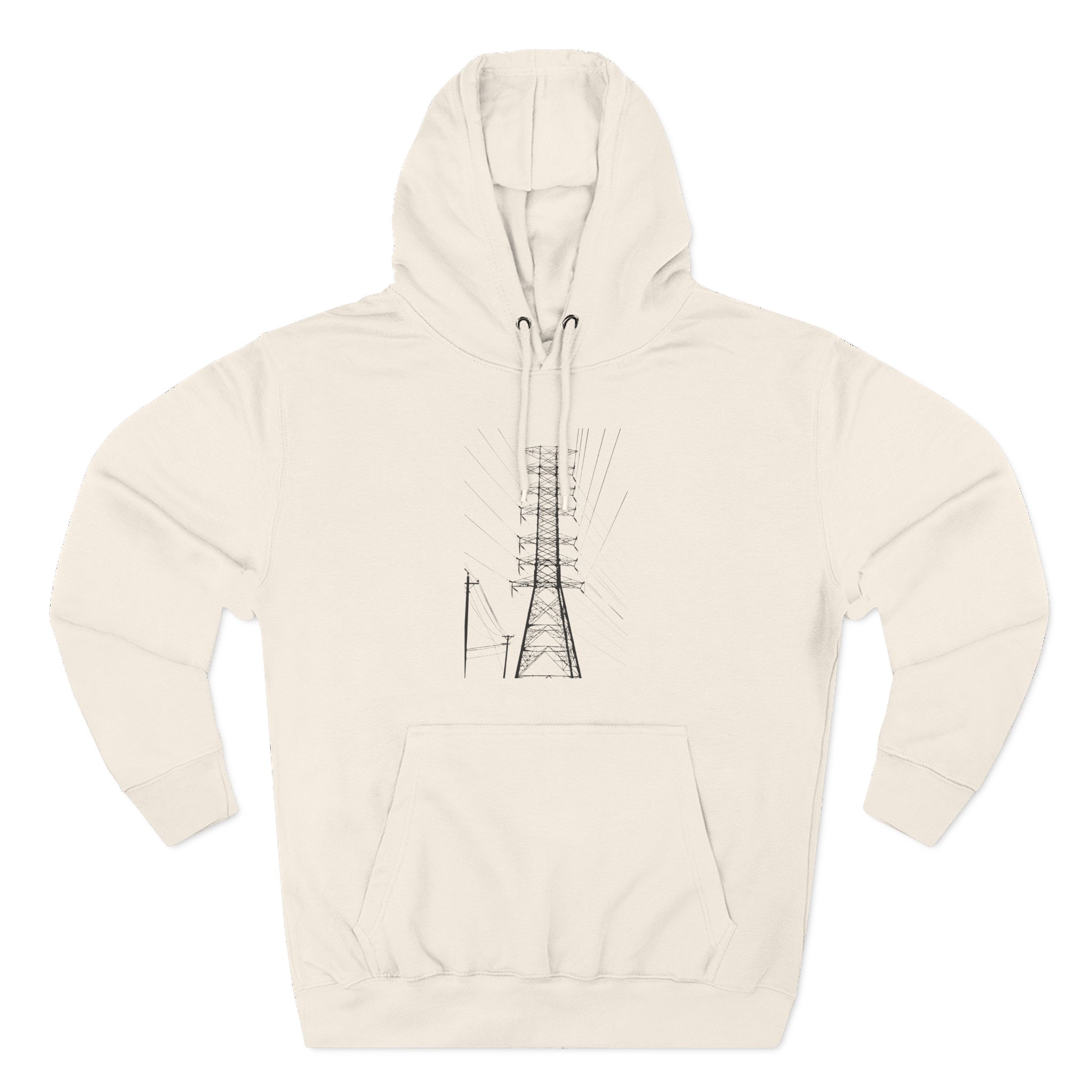 Ethel Cain Pylon Three-Panel Fleece Hoodie - Image 5