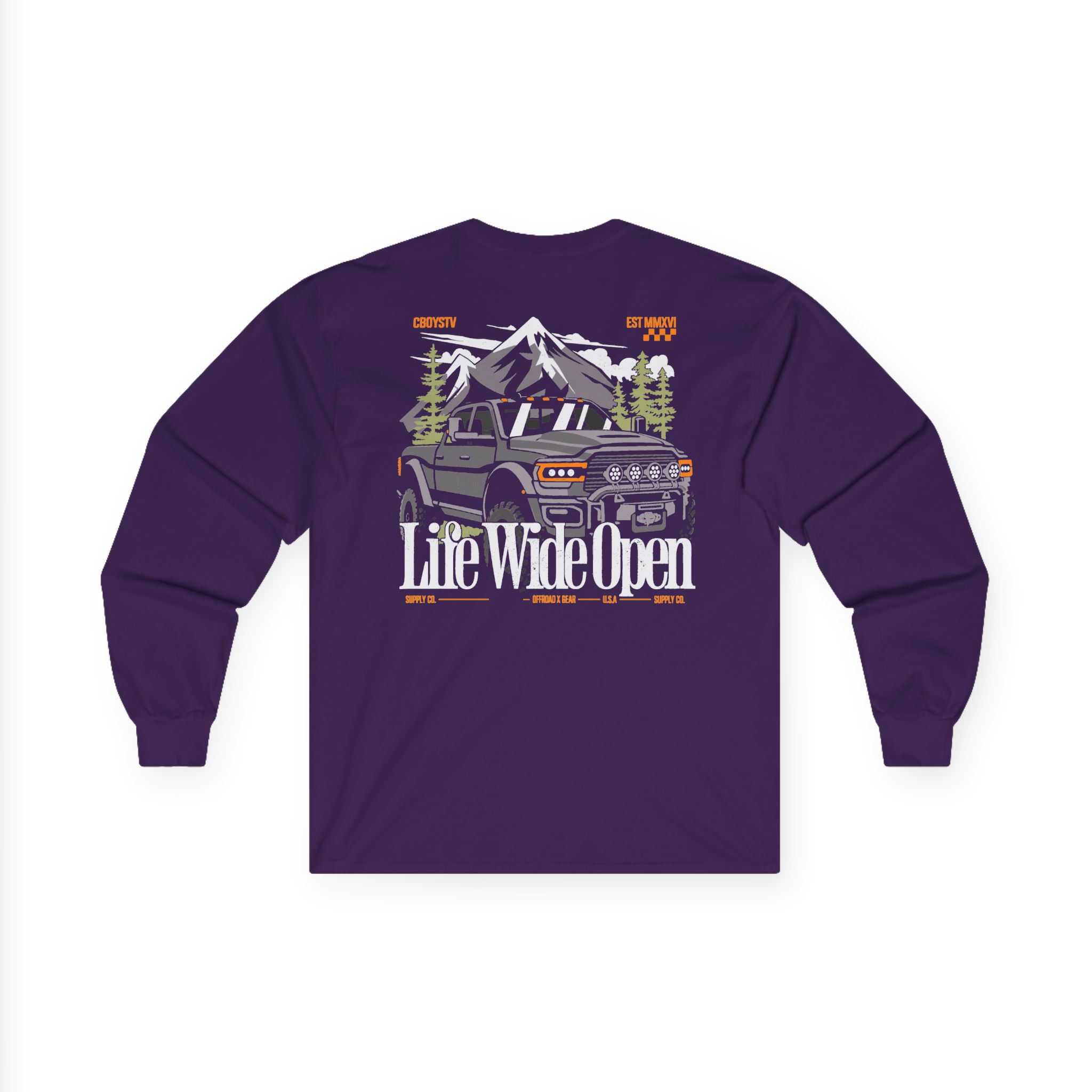 Cboystv Ram Mountain Unisex Ultra Cotton Long Sleeve Tee - Image 8