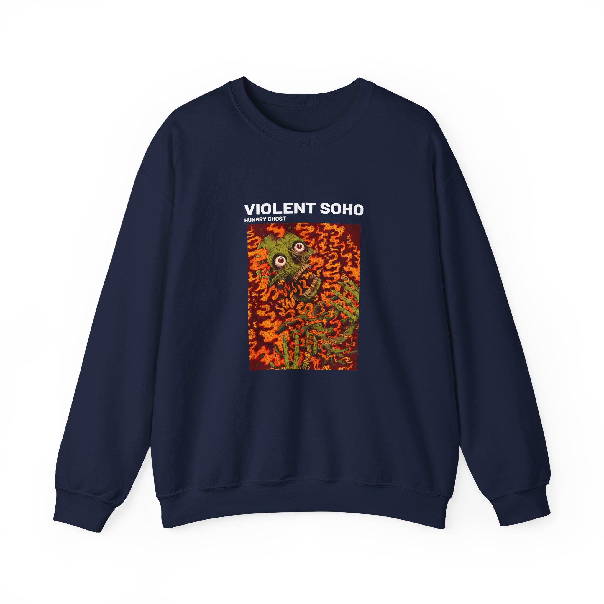 Violent Soho Hungry Ghost Unisex Heavy Blend™ Crewneck Sweatshirt - Image 15