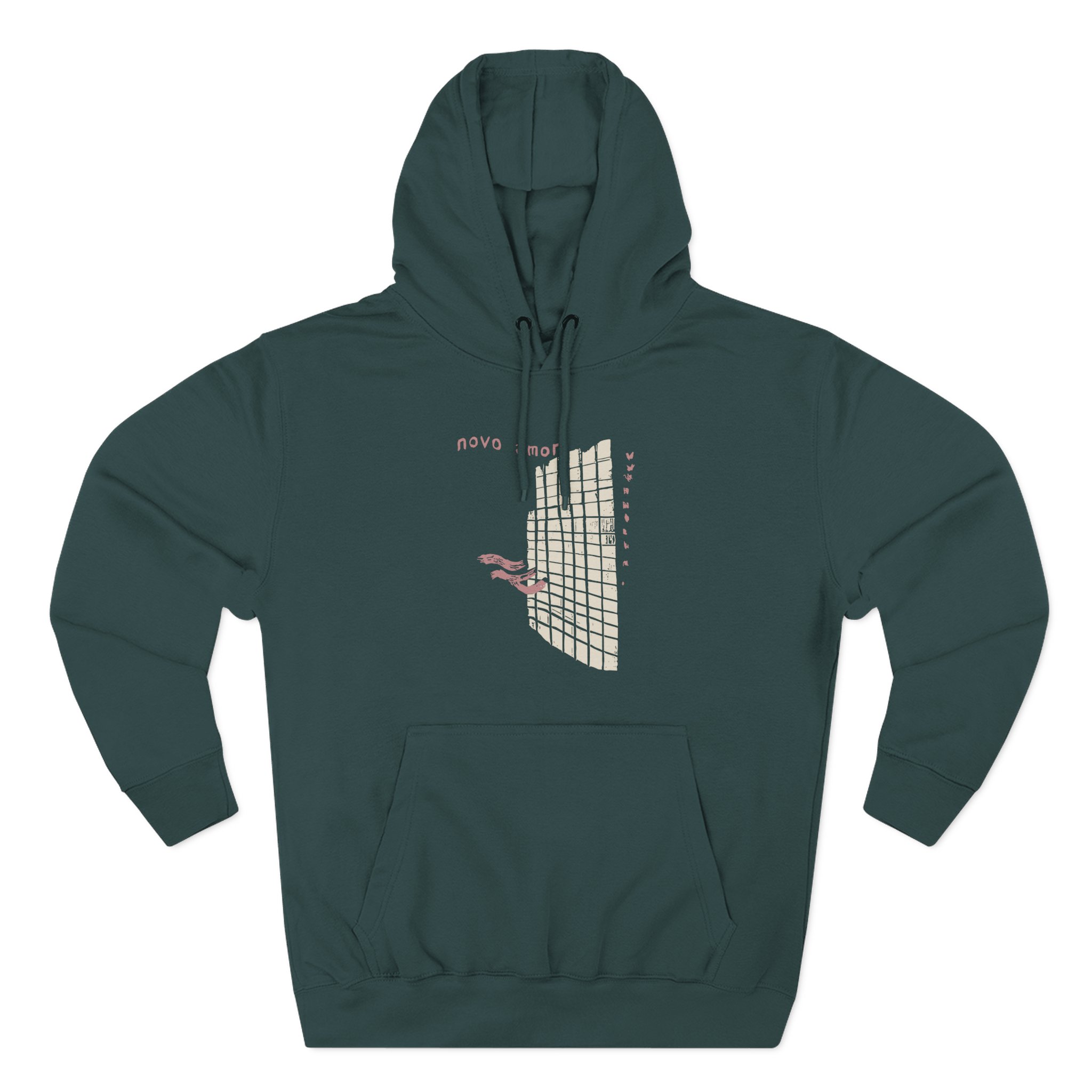 Novo Amor Novo Amor Three-Panel Fleece Hoodie - Image 7