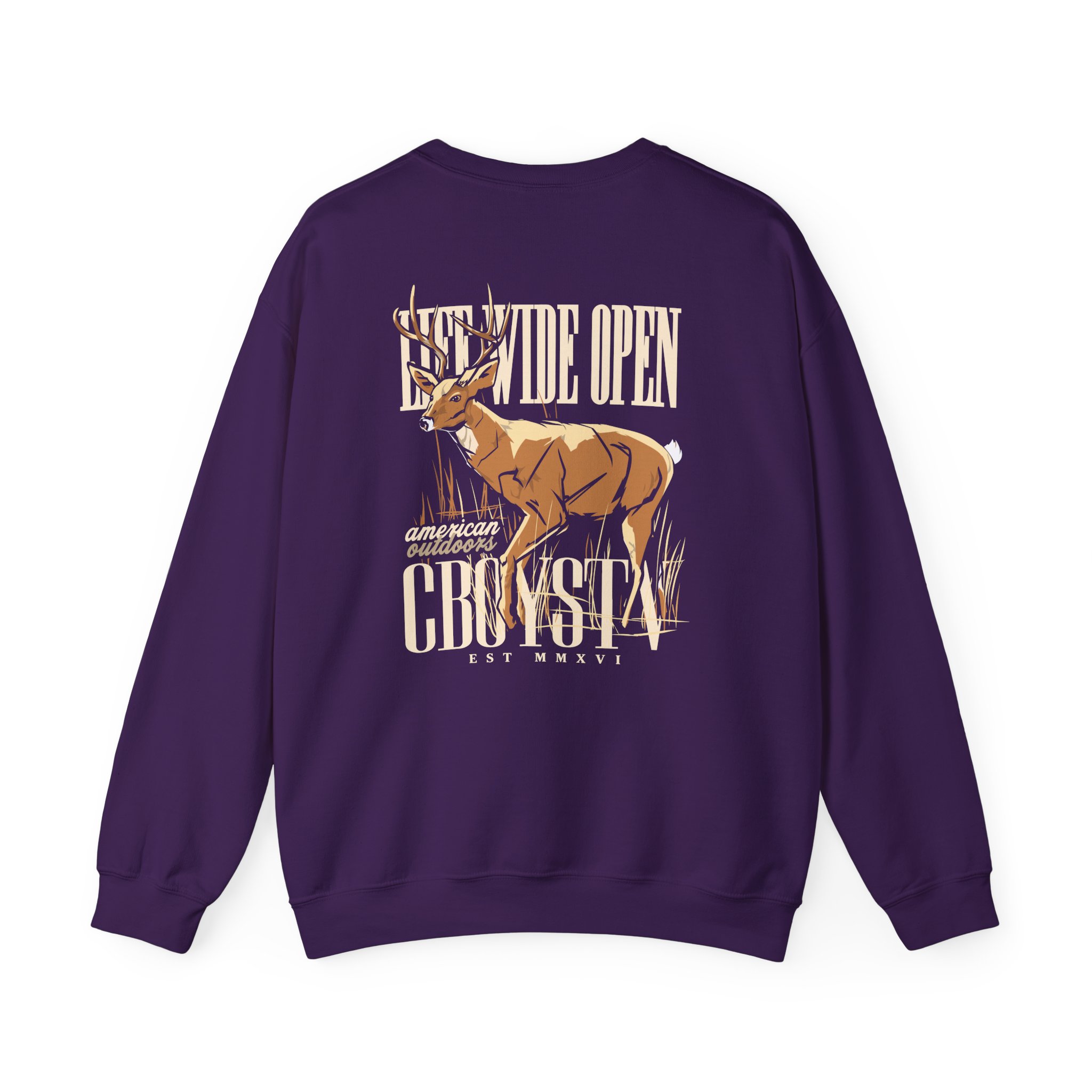 Cboystv Whitetail Unisex Heavy Blend™ Crewneck Sweatshirt - Image 10