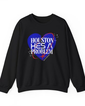Megan Moroney Houston He's a Problem Unisex Heavy Blend™ Crewneck Sweatshirt