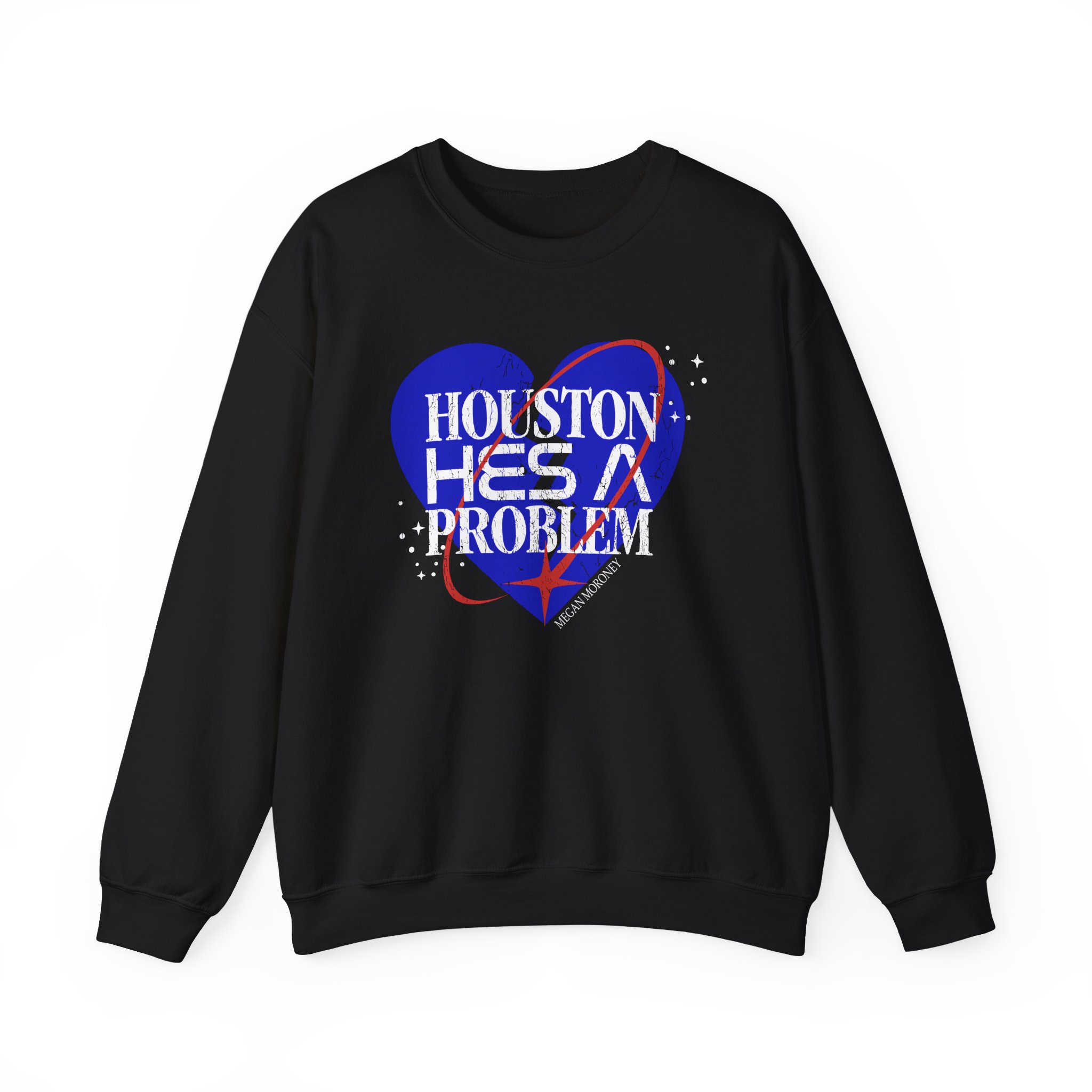 Megan Moroney Houston He's a Problem Unisex Heavy Blend™ Crewneck Sweatshirt