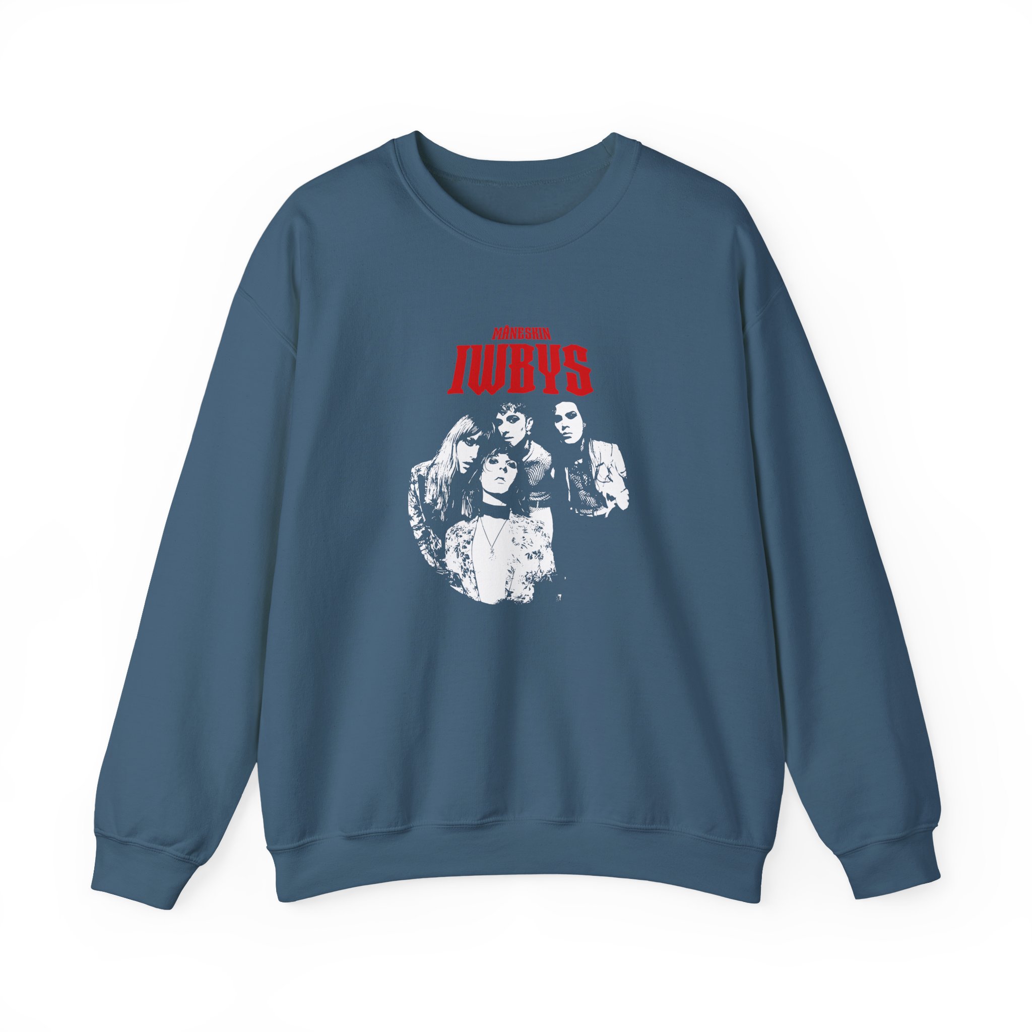 Maneskin IWBYS Unisex Heavy Blend™ Crewneck Sweatshirt - Image 9