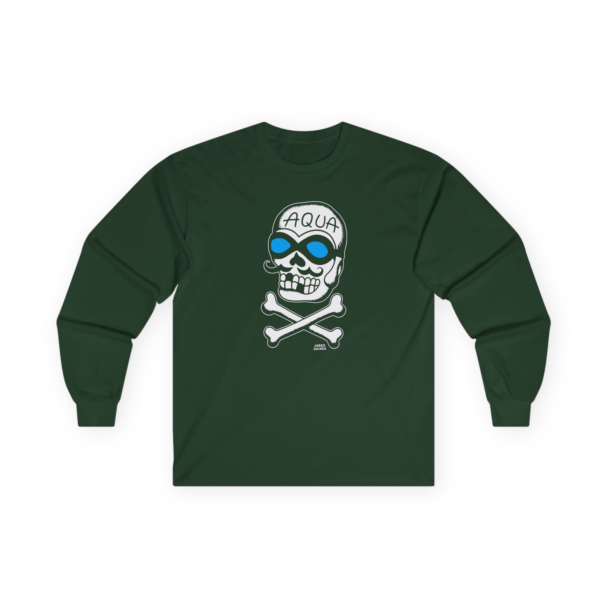 The Aquabats! * Jared Gaines AquaSkully! Unisex Ultra Cotton Long Sleeve Tee - Image 5