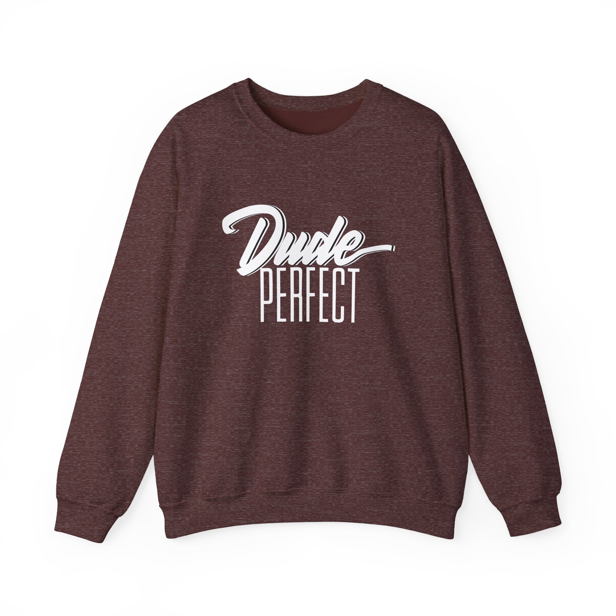 Dude Perfect Dude Script Unisex Heavy Blend™ Crewneck Sweatshirt - Image 3
