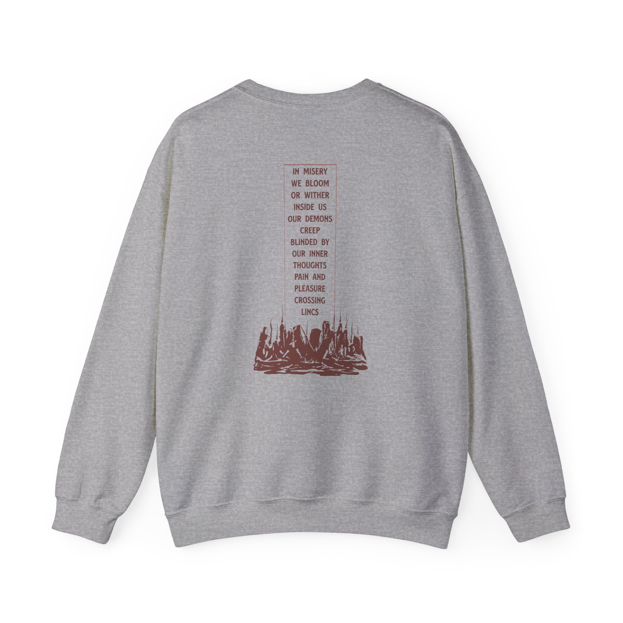 Angelmaker Exit Signs Unisex Heavy Blend™ Crewneck Sweatshirt - Image 8