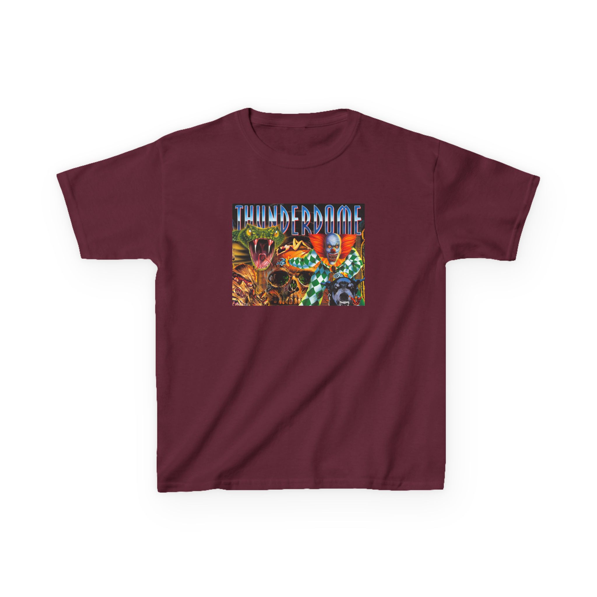 Thunderdome Hardcore Will Never Die Kids Heavy Cotton™ Tee - Image 3