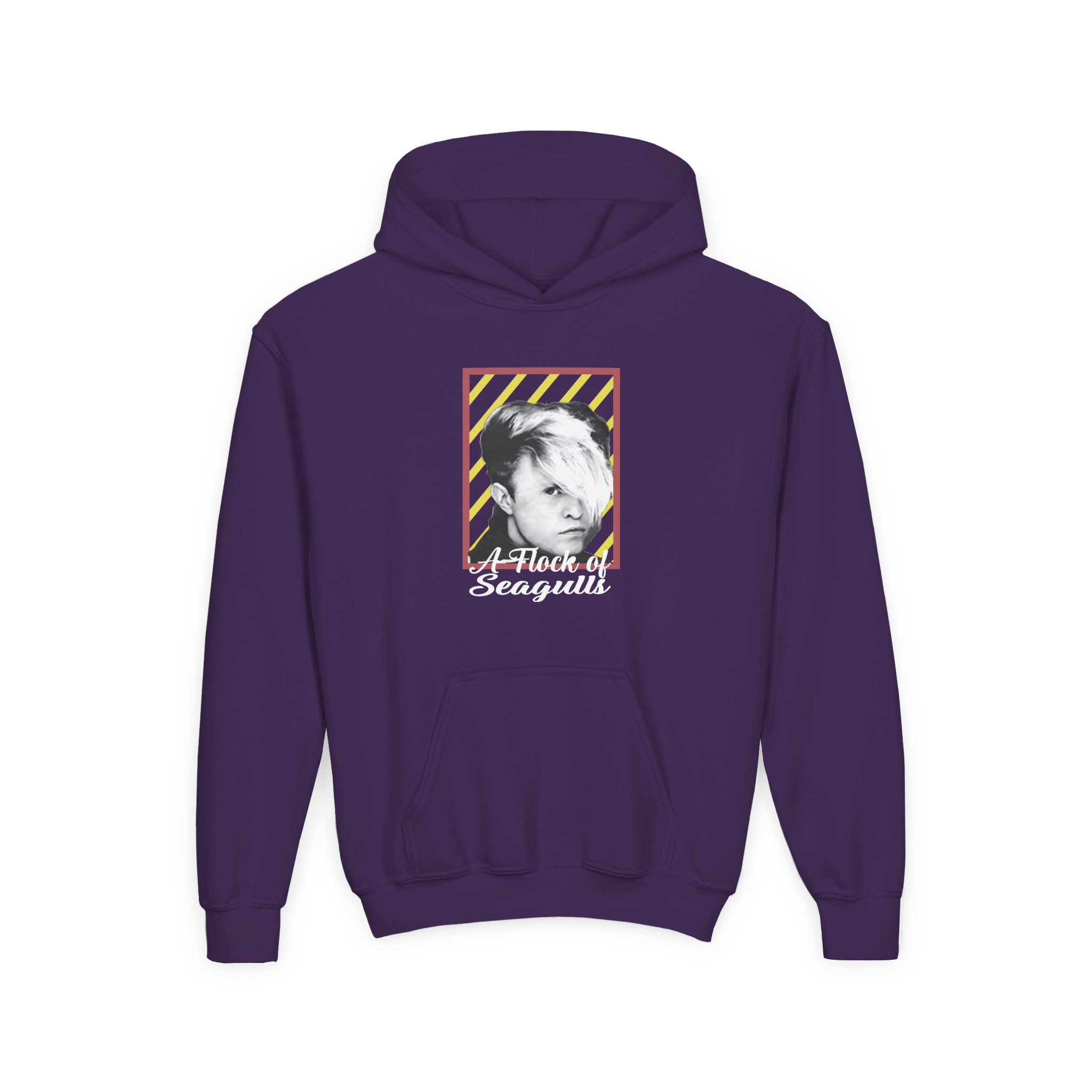 A Flock of Seagulls Neon Youth Heavy Blend Hooded Sweatshirt - Image 13