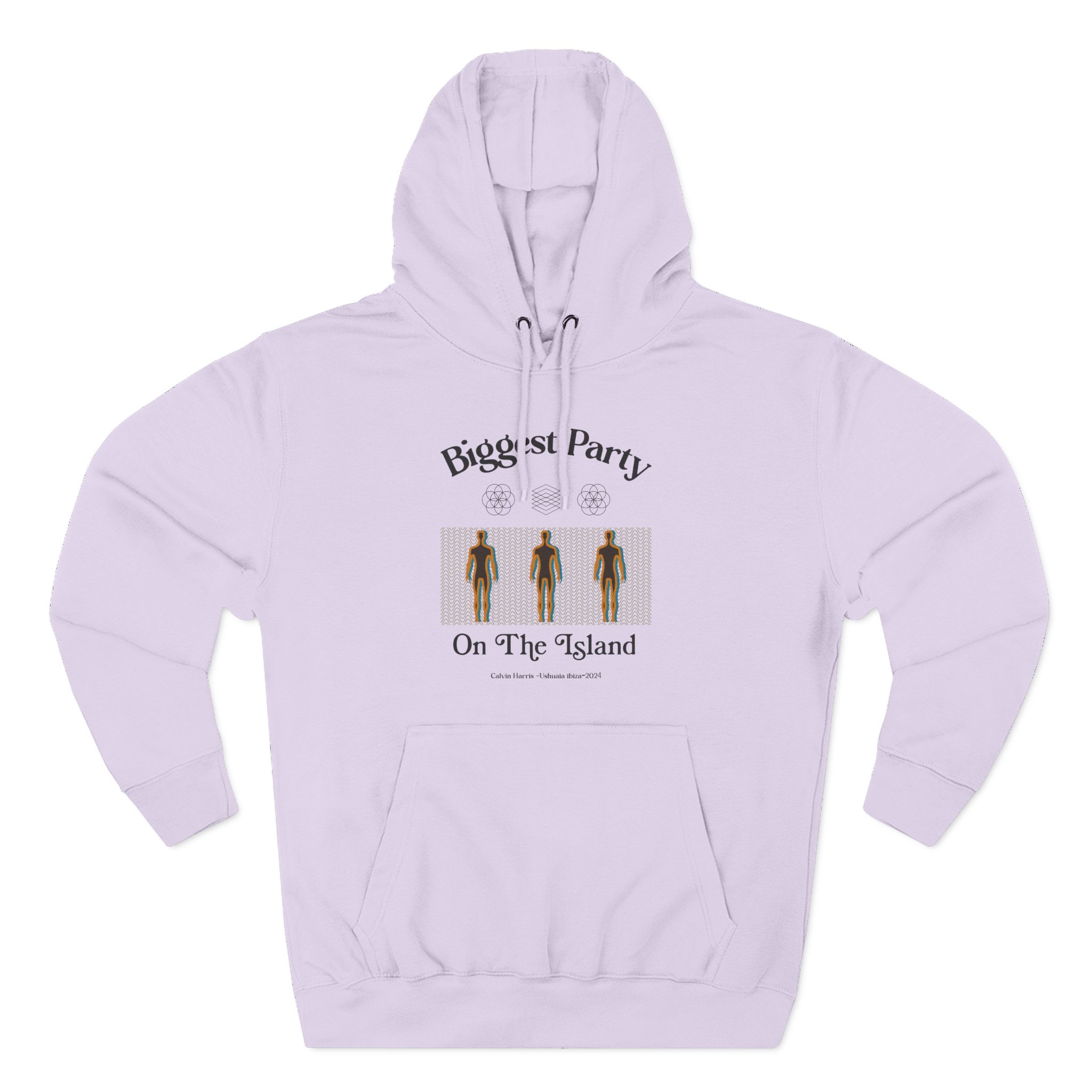 Calvin Harris Ushuaia Higher Island Party Three-Panel Fleece Hoodie - Image 13