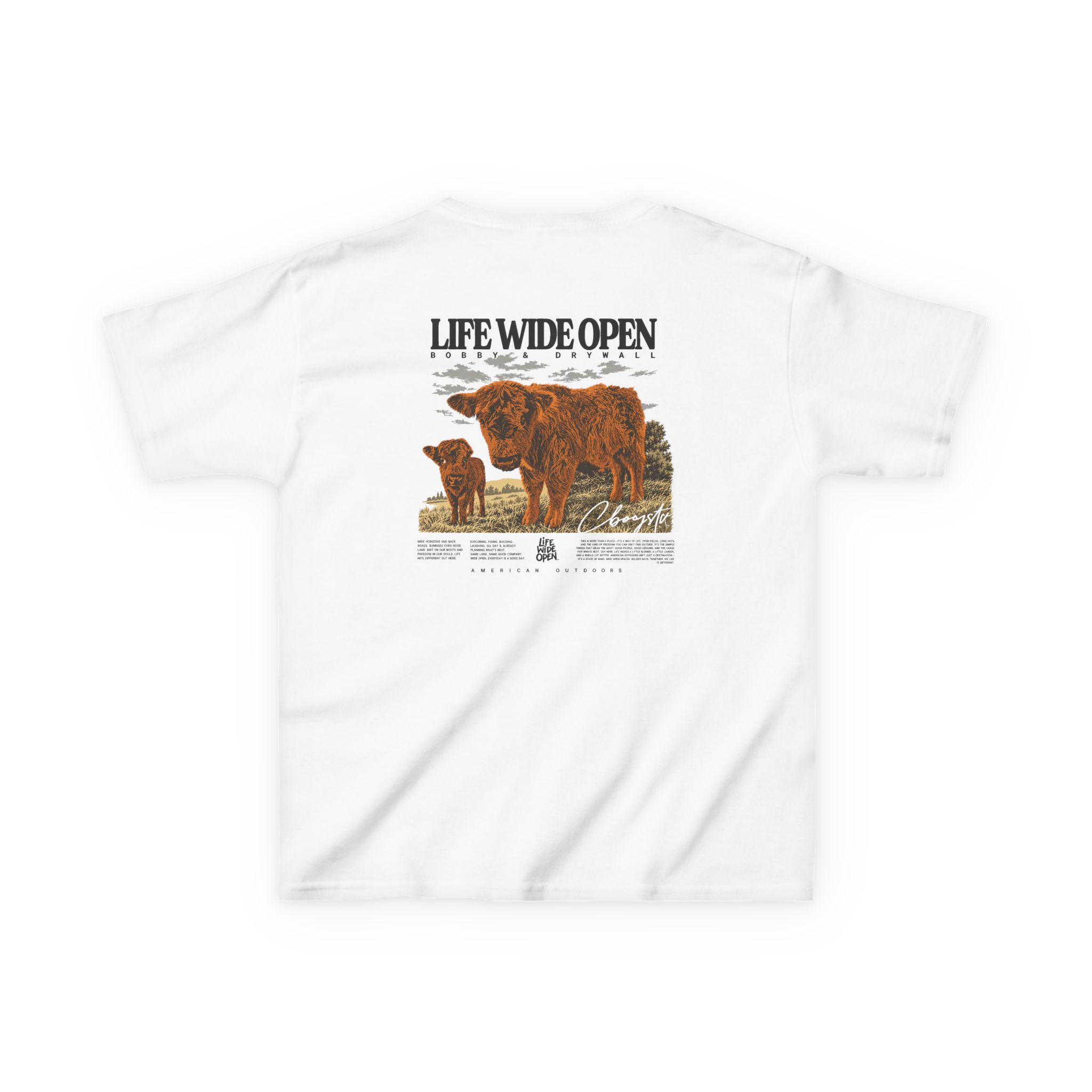 Kids Cboystv Bobby Drywall Heavy Cotton™ Tee - Image 2