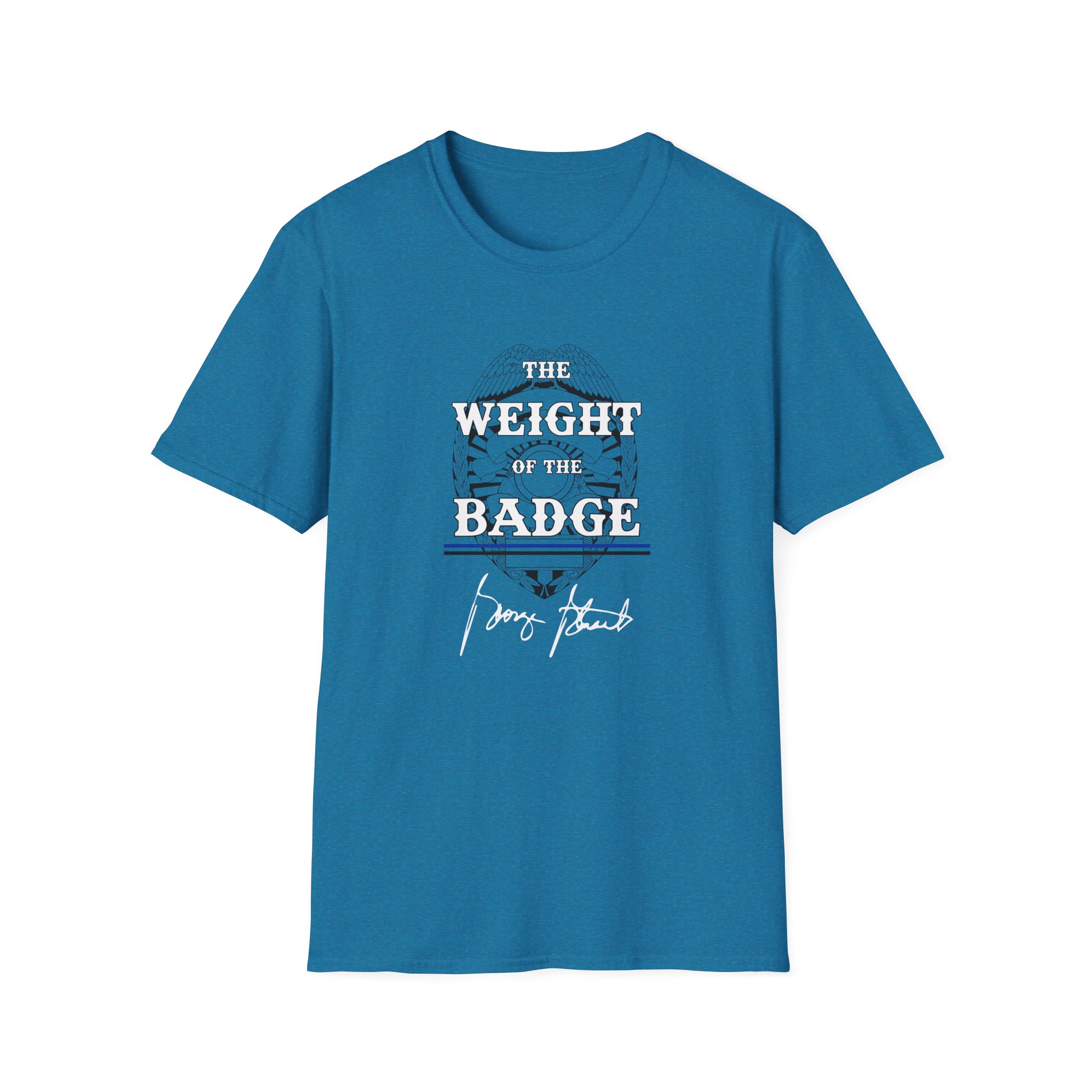 George Strait Satin Unisex Softstyle T-Shirt - Image 7