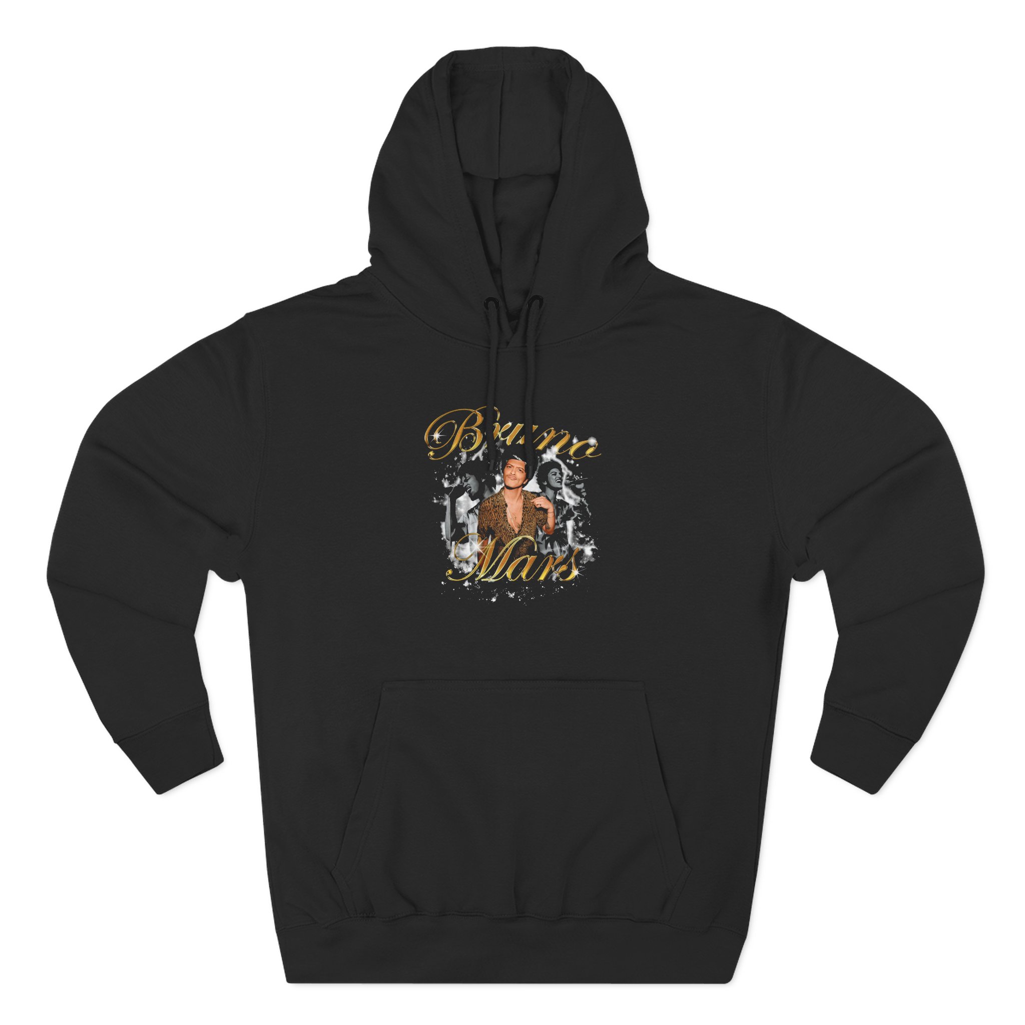 Bruno Mars Bootleg Three-Panel Fleece Hoodie - Image 3
