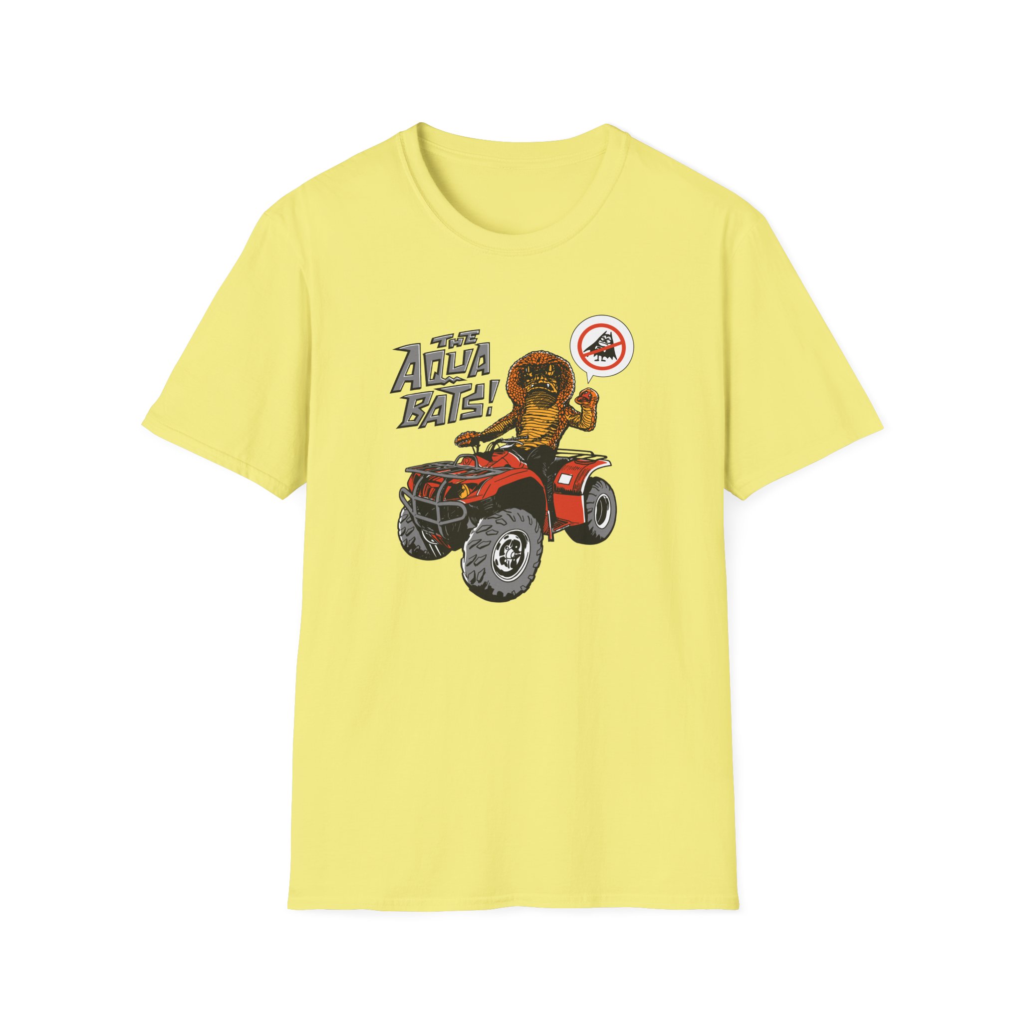 The Aquabats Cobra Man Unisex Softstyle T-Shirt - Image 9