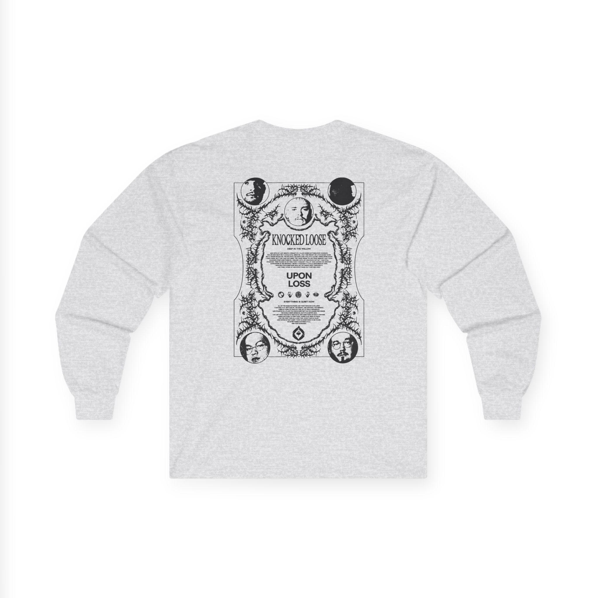 Knocked Loose Upon Loss Wolves Unisex Ultra Cotton Long Sleeve Tee - Image 4