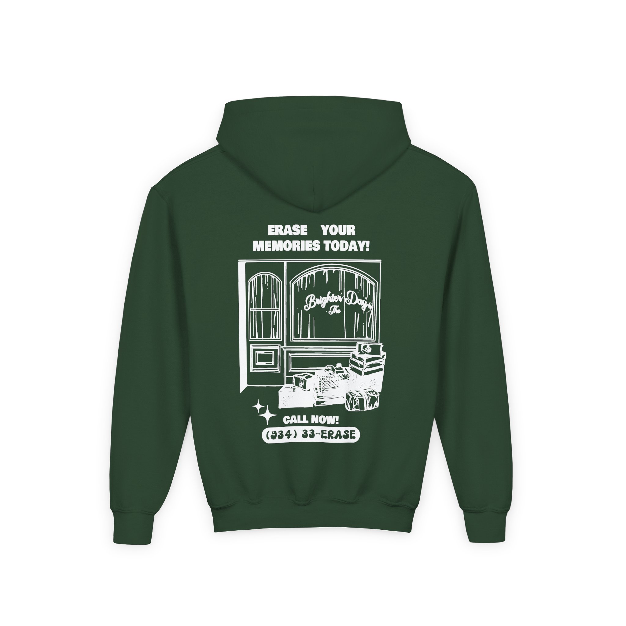 AG Brighter Days Storefront Youth Heavy Blend Hooded Sweatshirt - Image 6