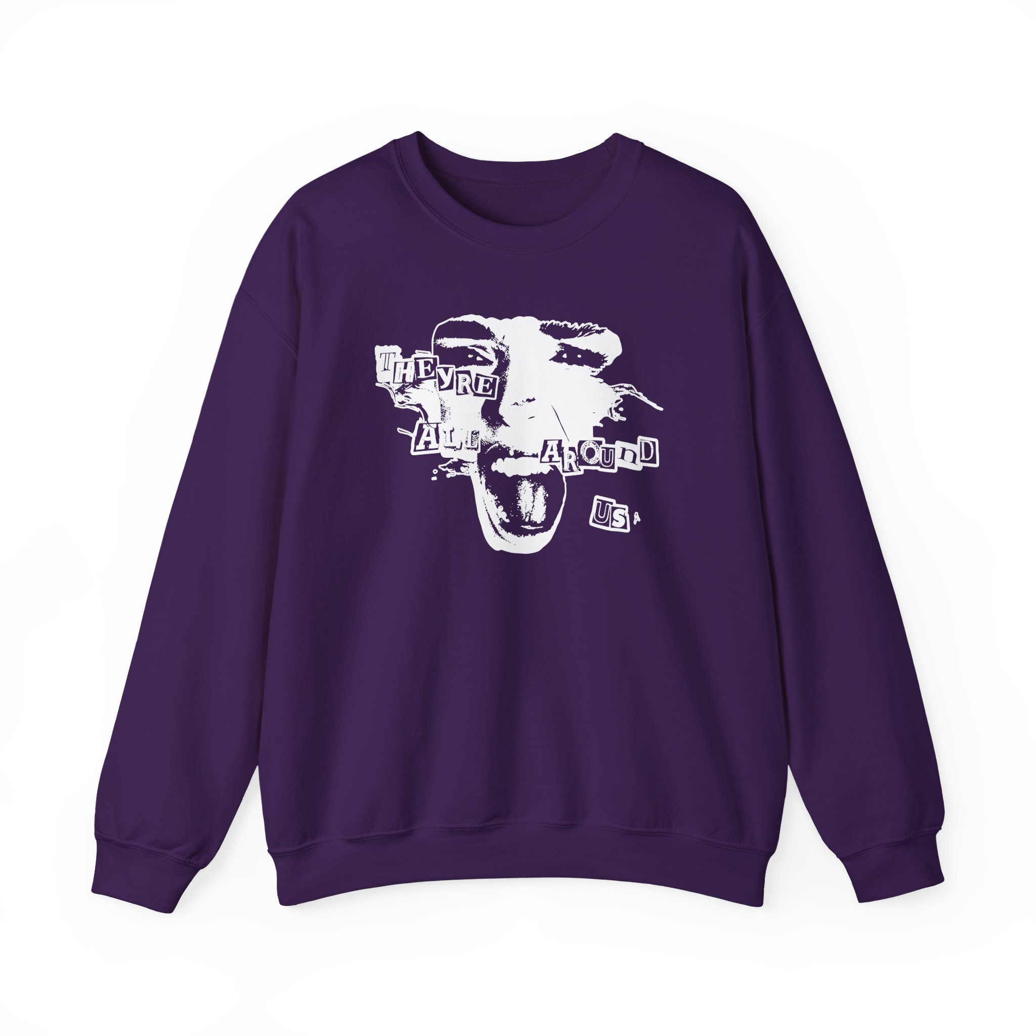 Poppy They're All Around Us Unisex Heavy Blend™ Crewneck Sweatshirt - Image 11