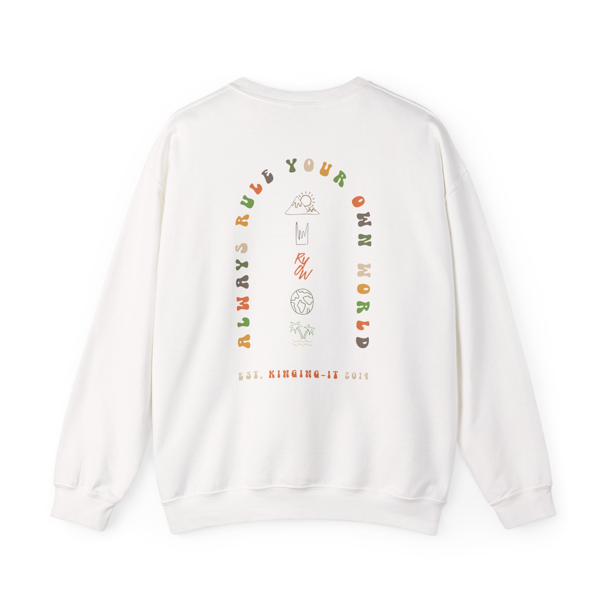 Kinging-it Unisex Heavy Blend™ Crewneck Sweatshirt - Image 2