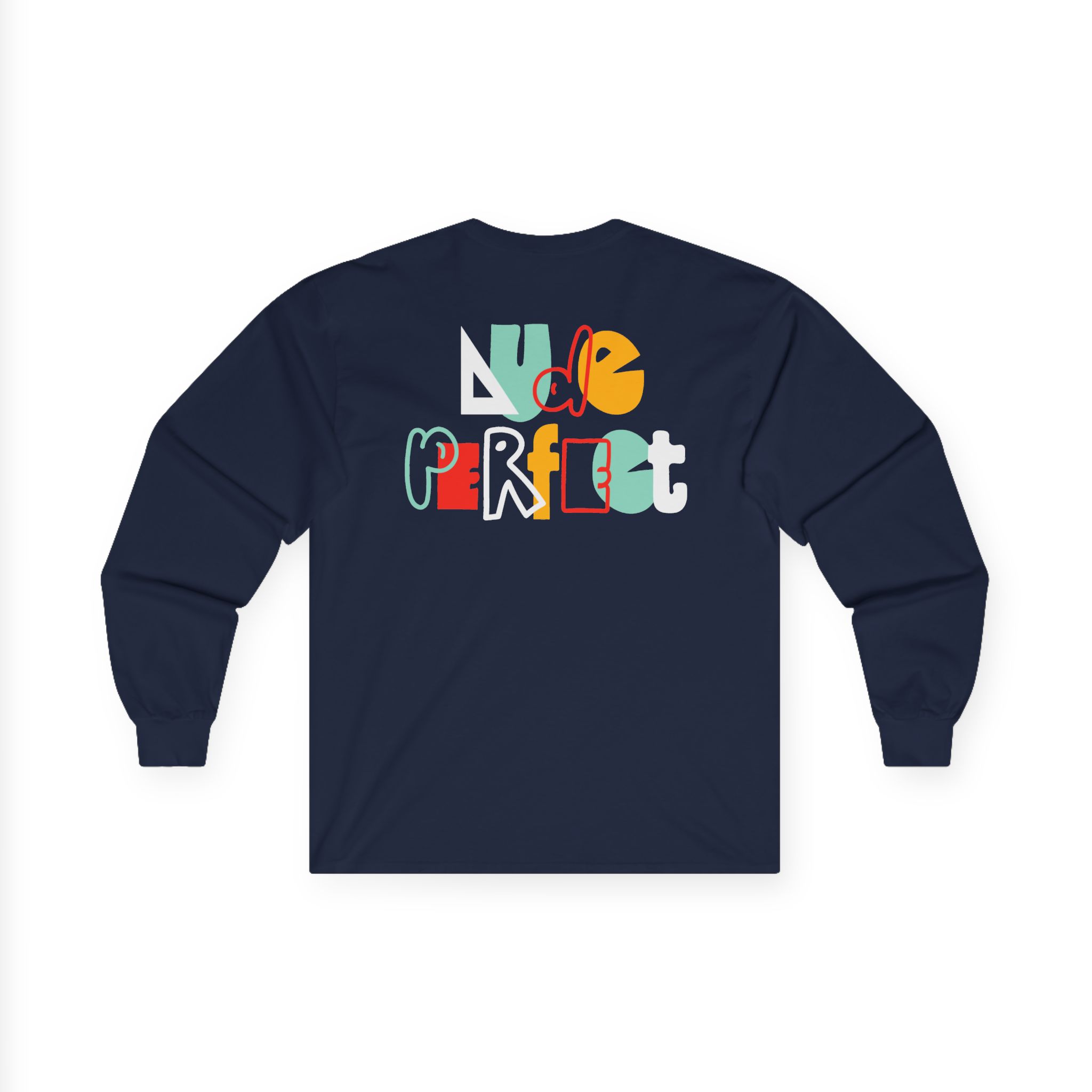 Dude Perfect Shape Unisex Ultra Cotton Long Sleeve Tee - Image 12