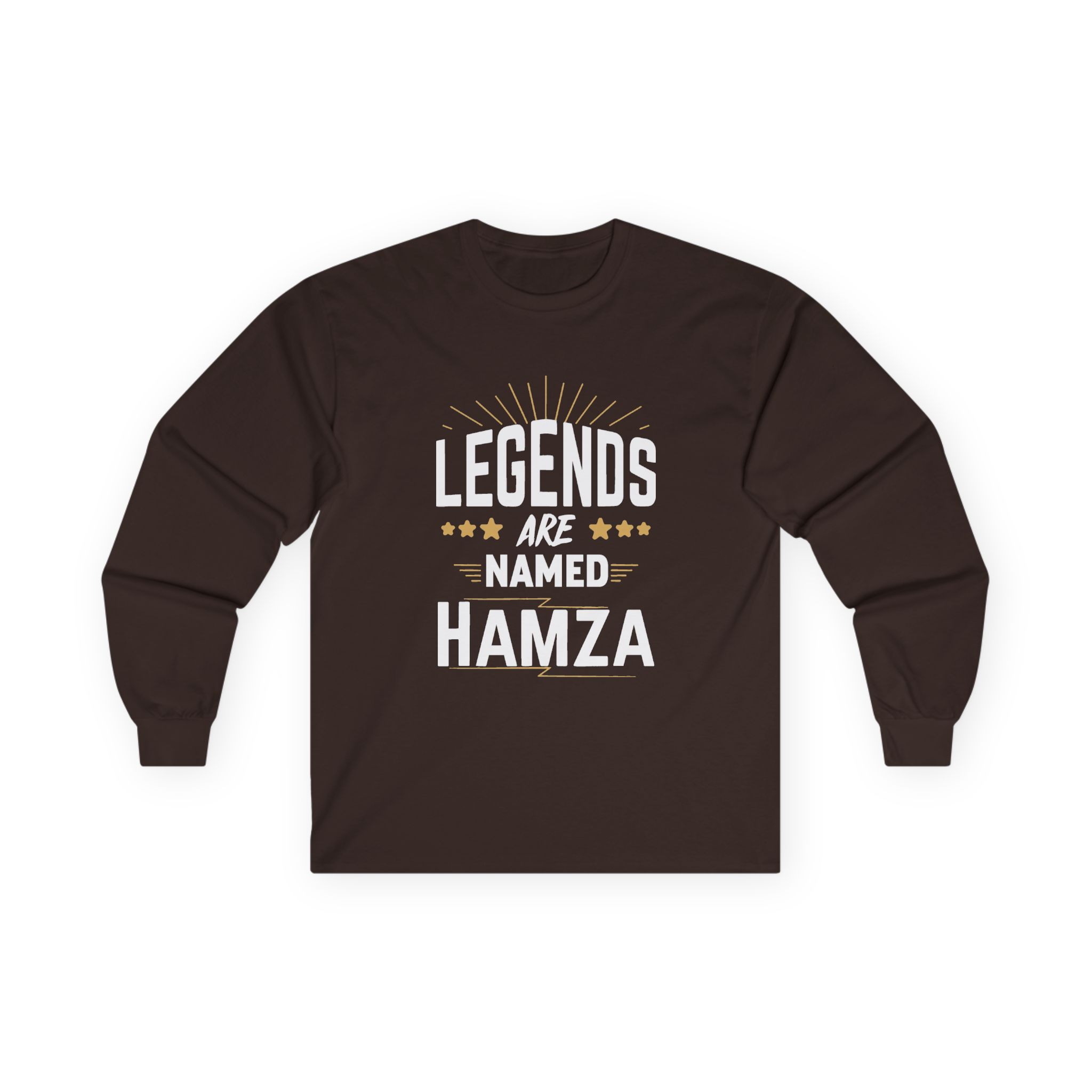 Hamza Legends Are Named Unisex Ultra Cotton Long Sleeve Tee - Image 5
