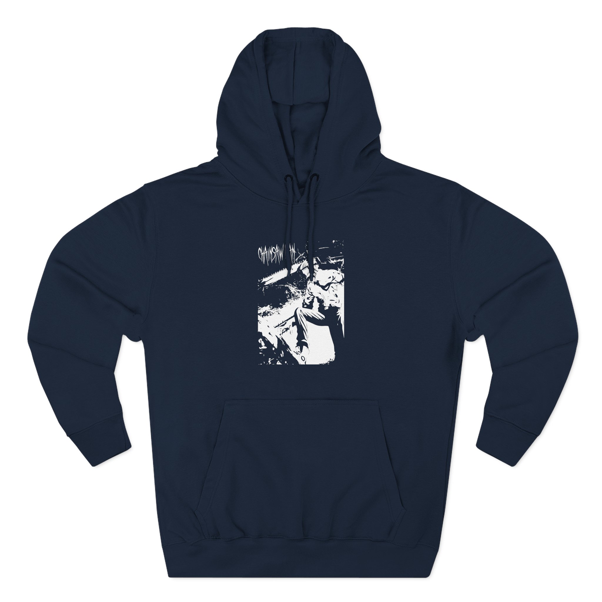 Chainsaw Man Jumbo Denji Three-Panel Fleece Hoodie - Image 11