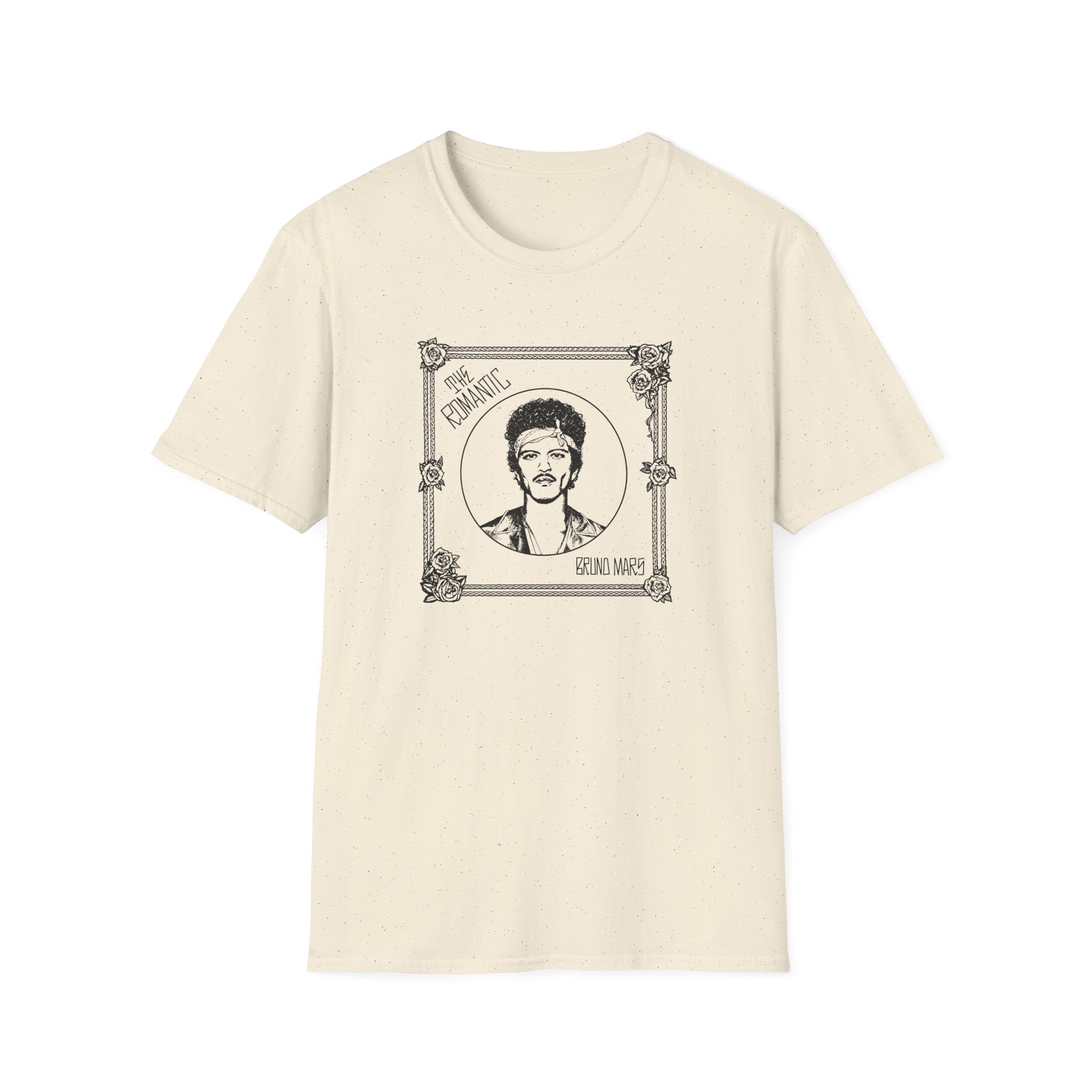 Bruno Mars the Romantic Tour Unisex Softstyle T-Shirt - Image 9