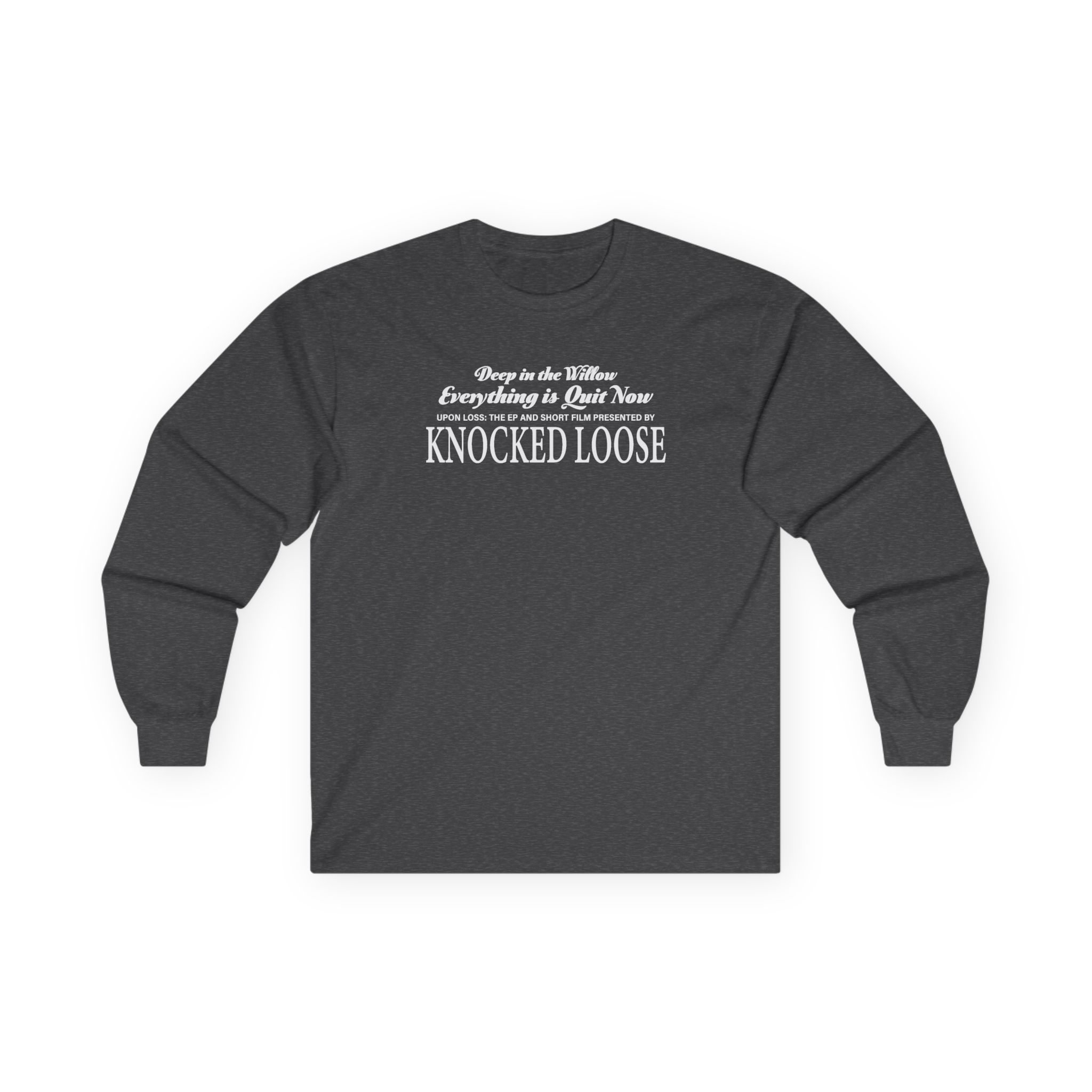 Knocked Loose Death Against Us Unisex Ultra Cotton Long Sleeve Tee - Image 9