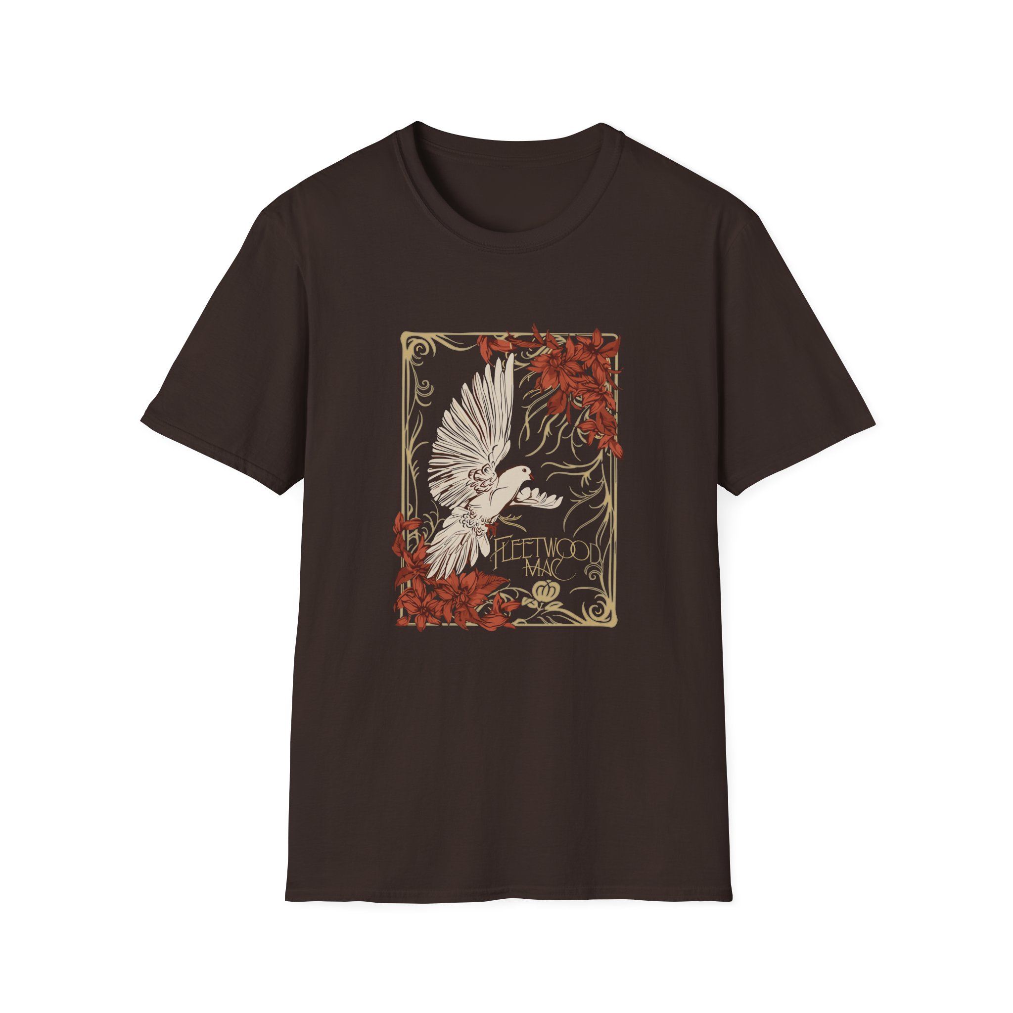 Fleetwood Mac Dove Unisex Softstyle T-Shirt - Image 3