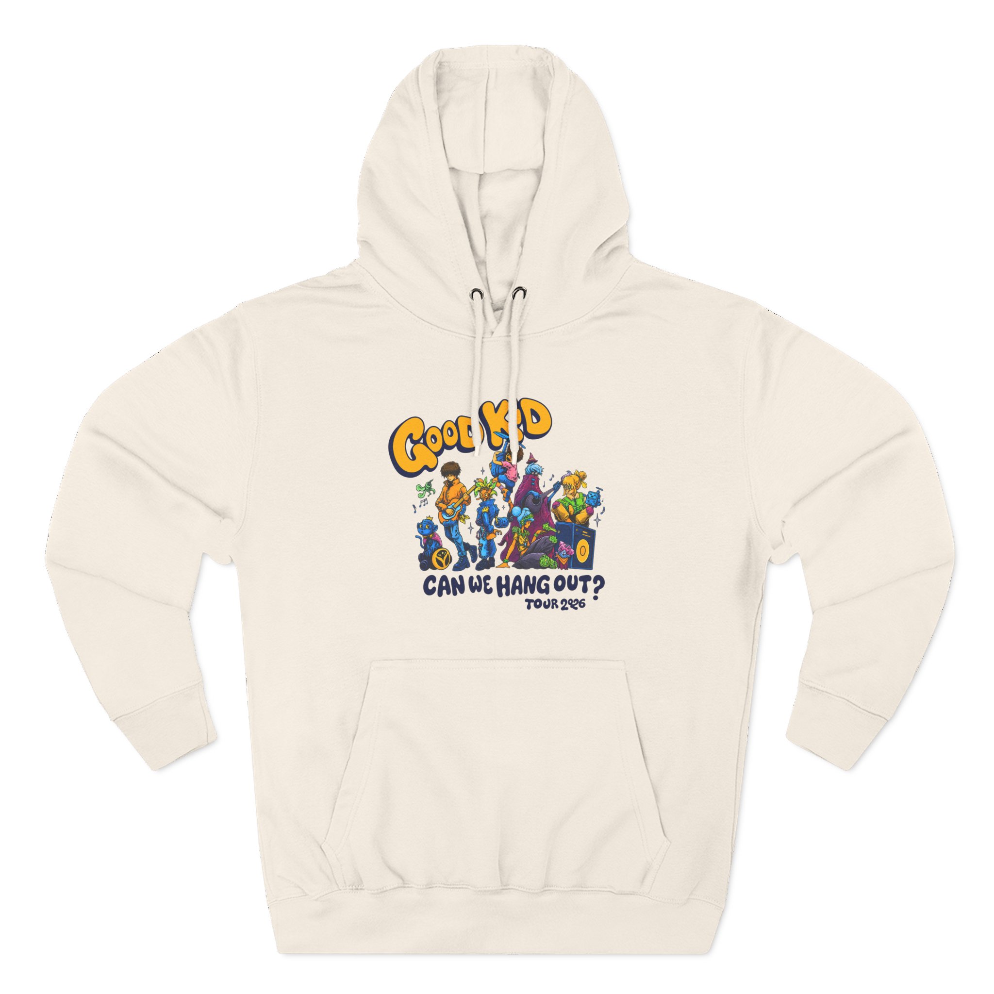Good Kid Can We Hang Out Three-Panel Fleece Hoodie - Image 5