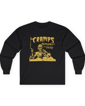 The Cramps Sometimes Good Guys Don’t Wear White Unisex Ultra Cotton Long Sleeve Tee