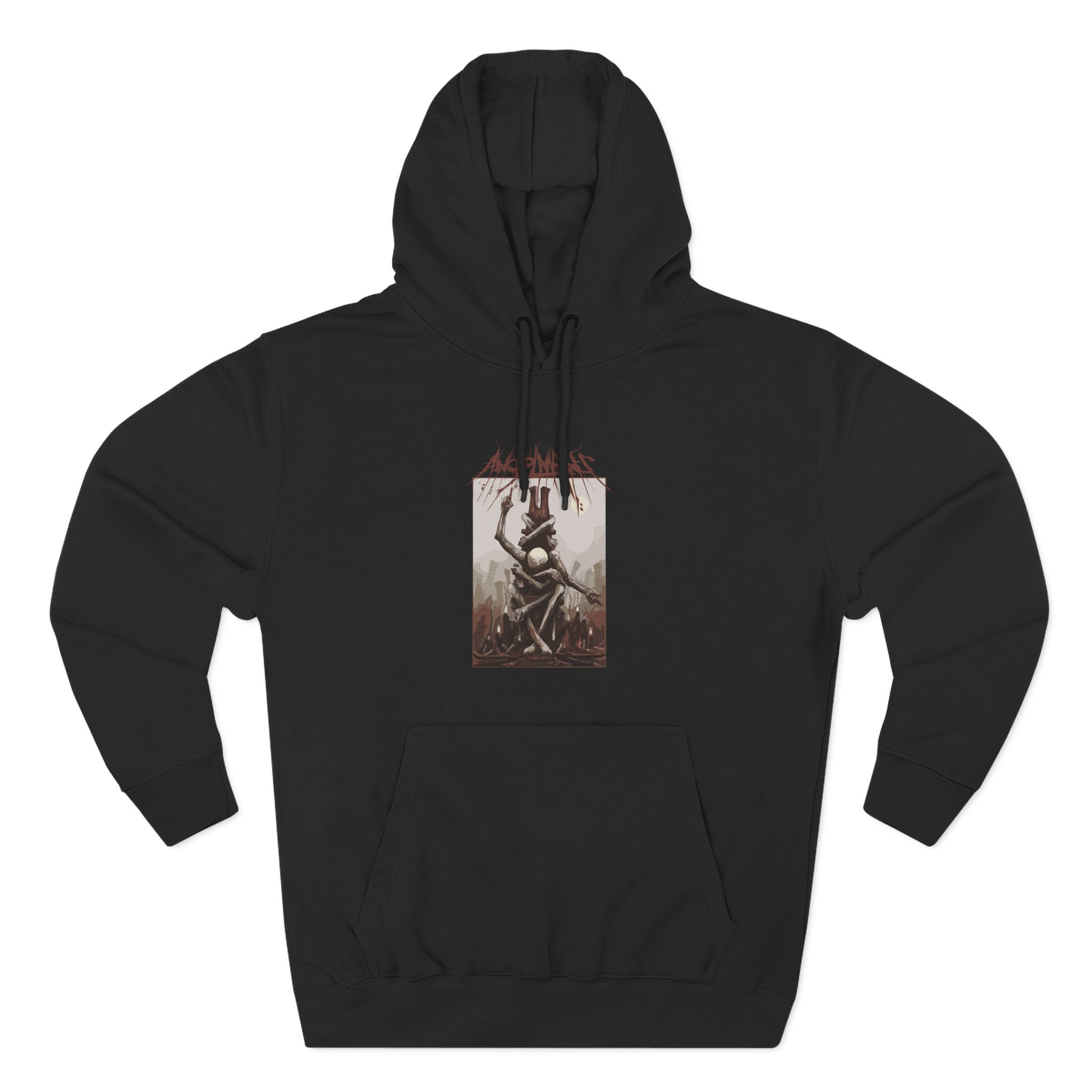Angelmaker Exit Signs Three-Panel Fleece Hoodie - Image 7
