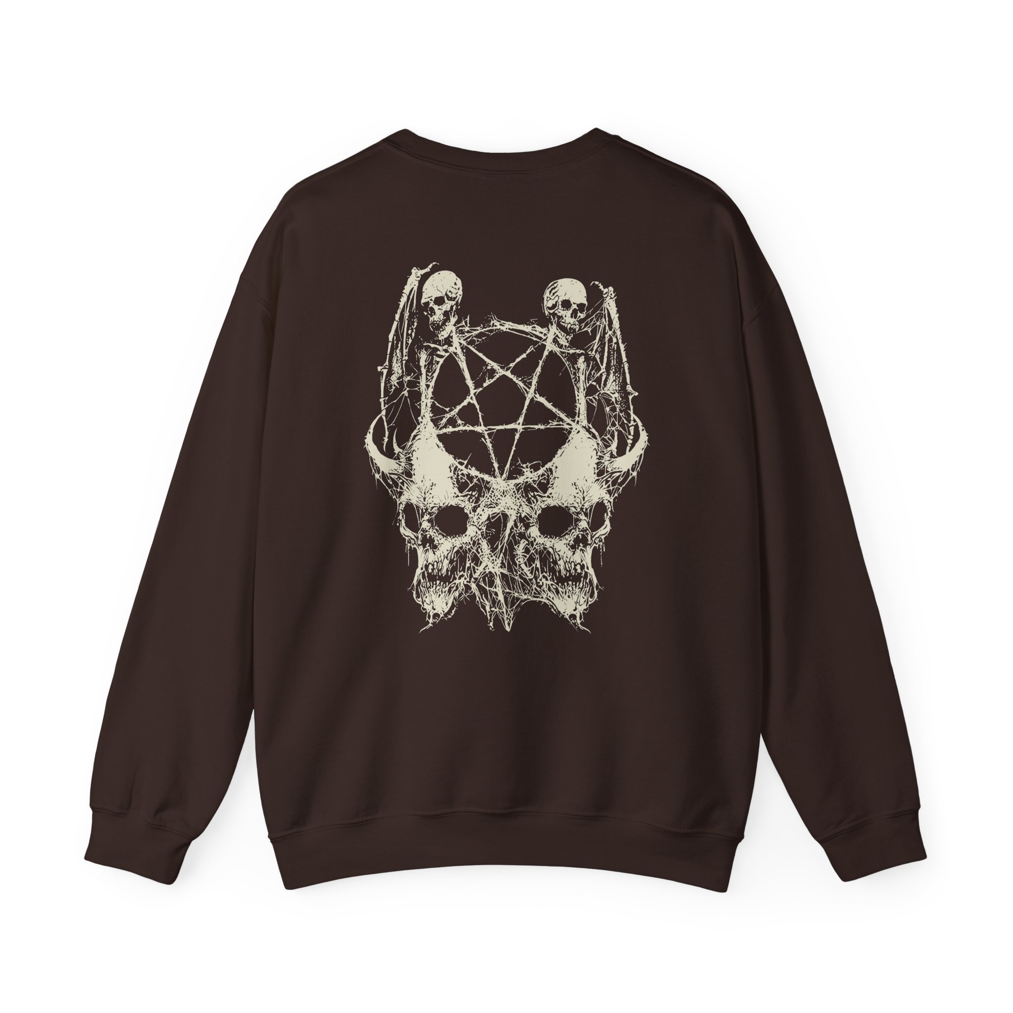 Paleface Swiss Skull Unisex Heavy Blend™ Crewneck Sweatshirt - Image 6