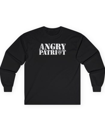 Valuetainment Angry Patriot Unisex Ultra Cotton Long Sleeve Tee