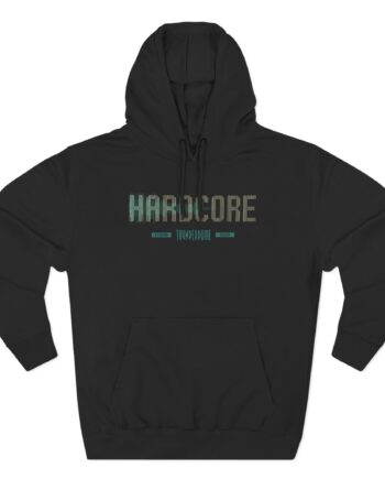 Thunderdome Hardcore Three-panel Fleece Hoodie