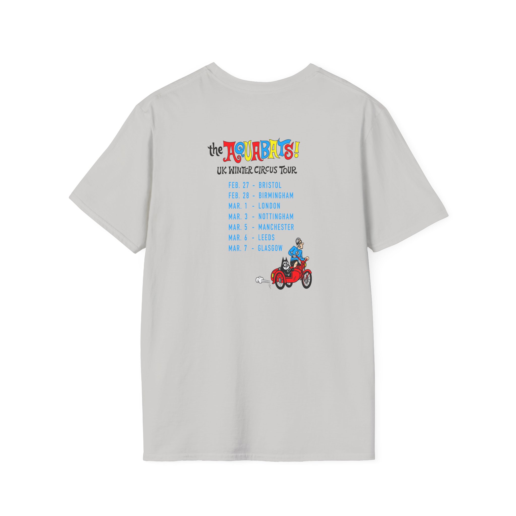 The Aquabats on a Bike! Unisex Softstyle T-Shirt - Image 6