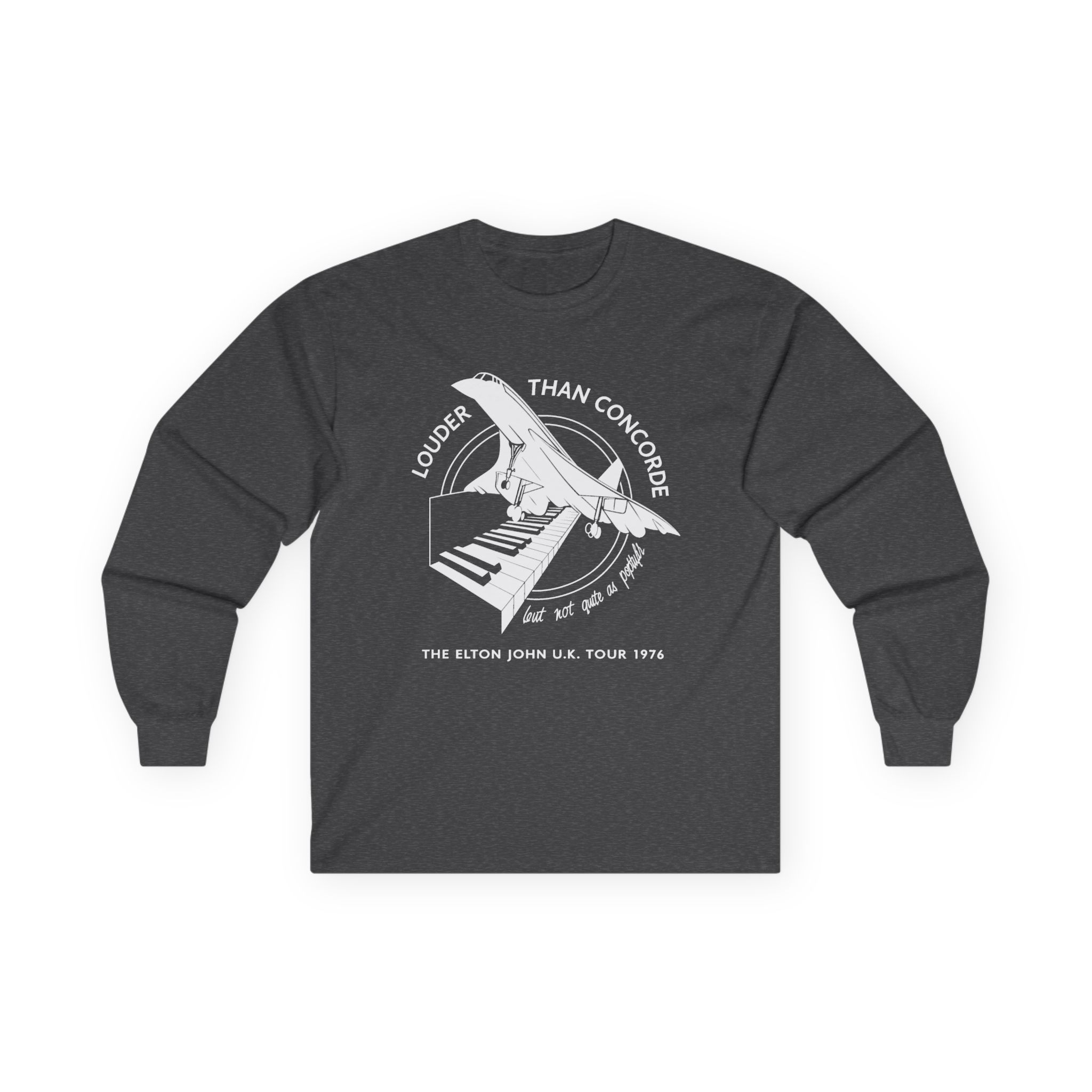 Ej Farewell Vintage Louder Than Concorde Unisex Ultra Cotton Long Sleeve Tee - Image 11