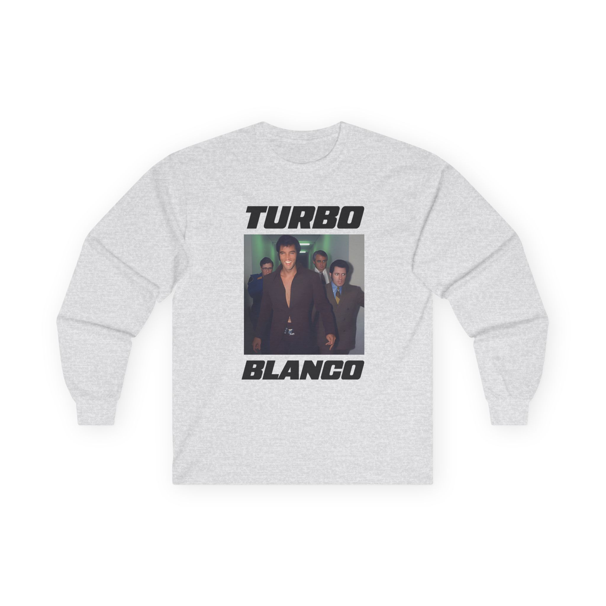 Chris Lorenzo Turbo Blanco Unisex Ultra Cotton Long Sleeve Tee - Image 3