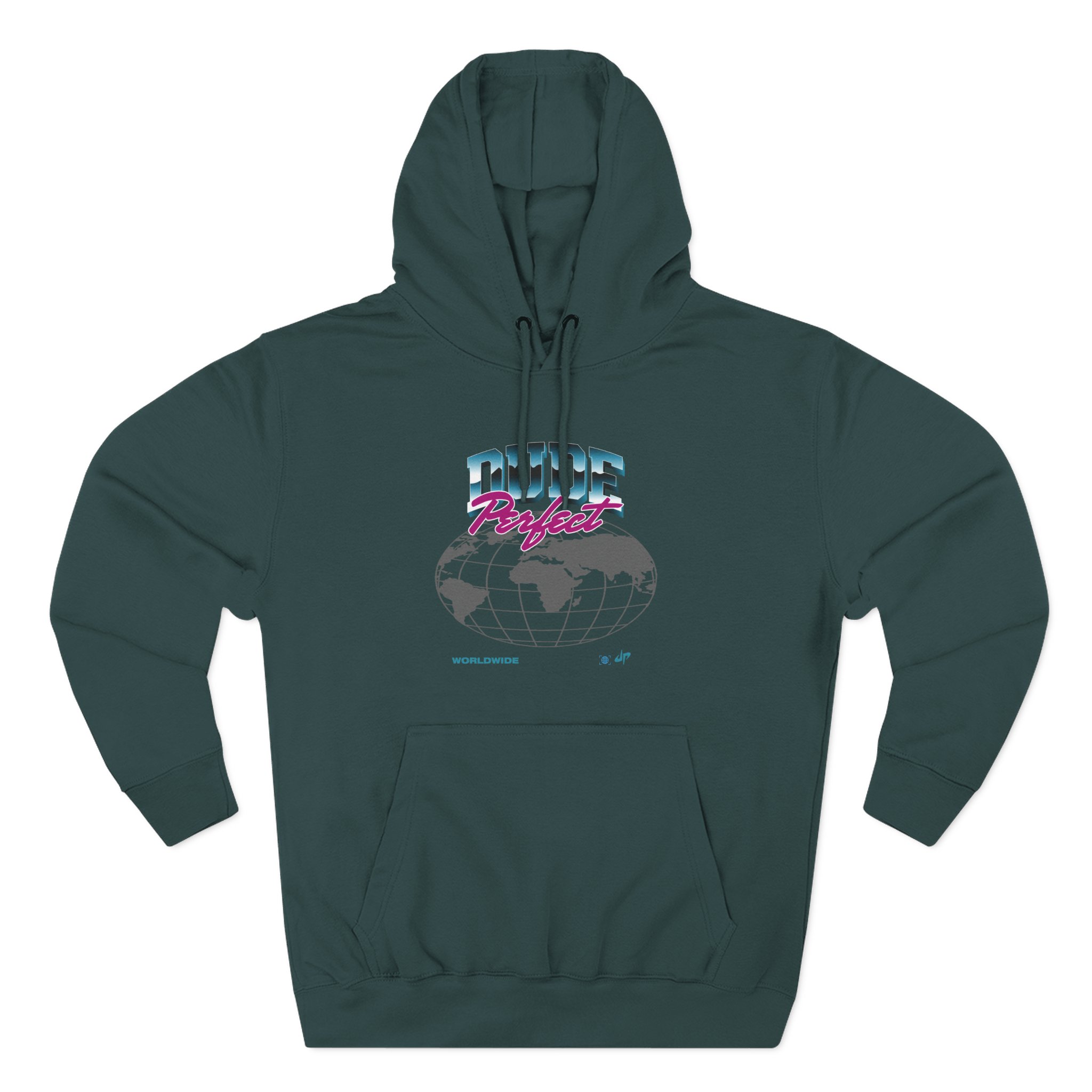 Dude Perfect Worldwide Three-Panel Fleece Hoodie - Image 5