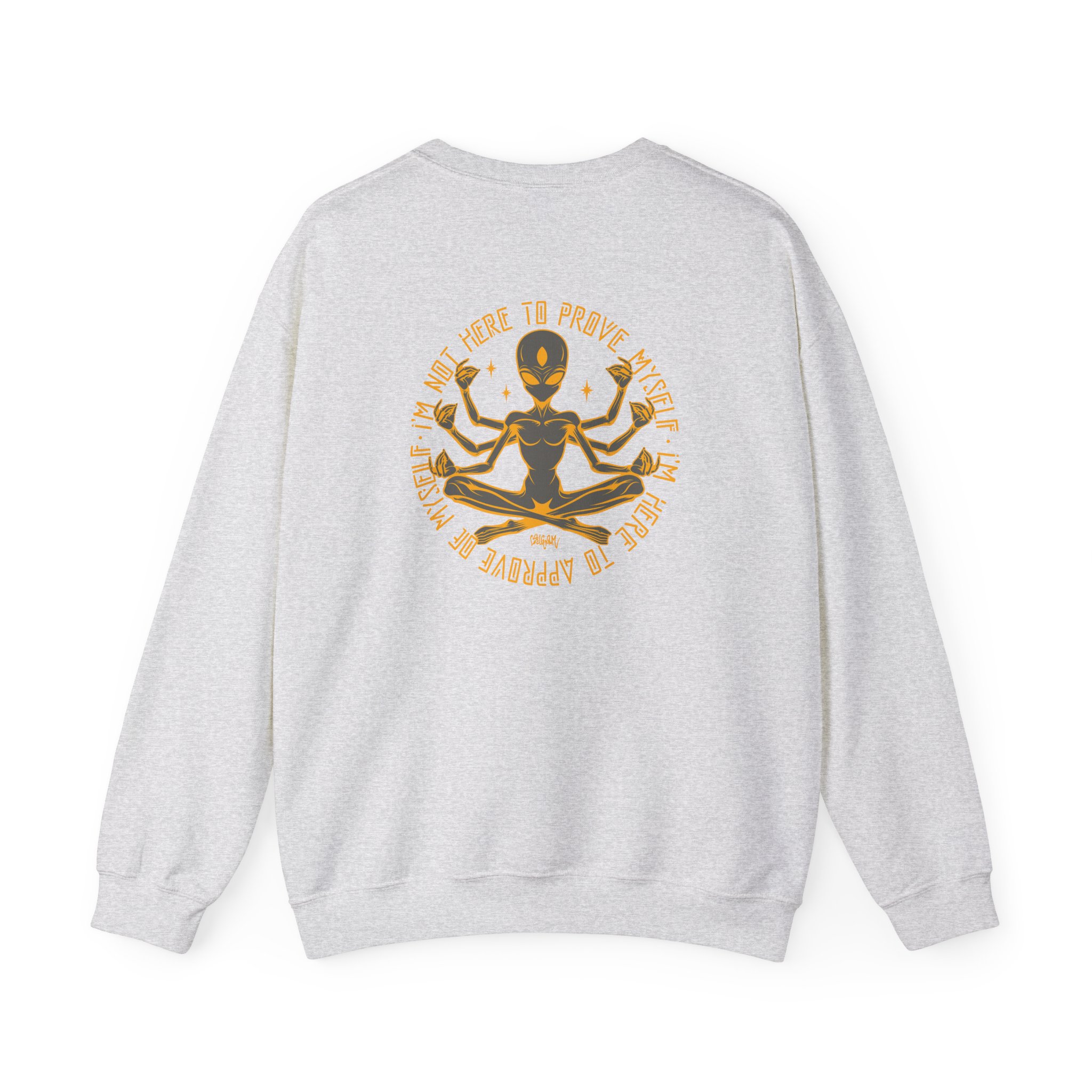 Lsdream Cosmic Upgrade Unisex Heavy Blend™ Crewneck Sweatshirt - Image 6