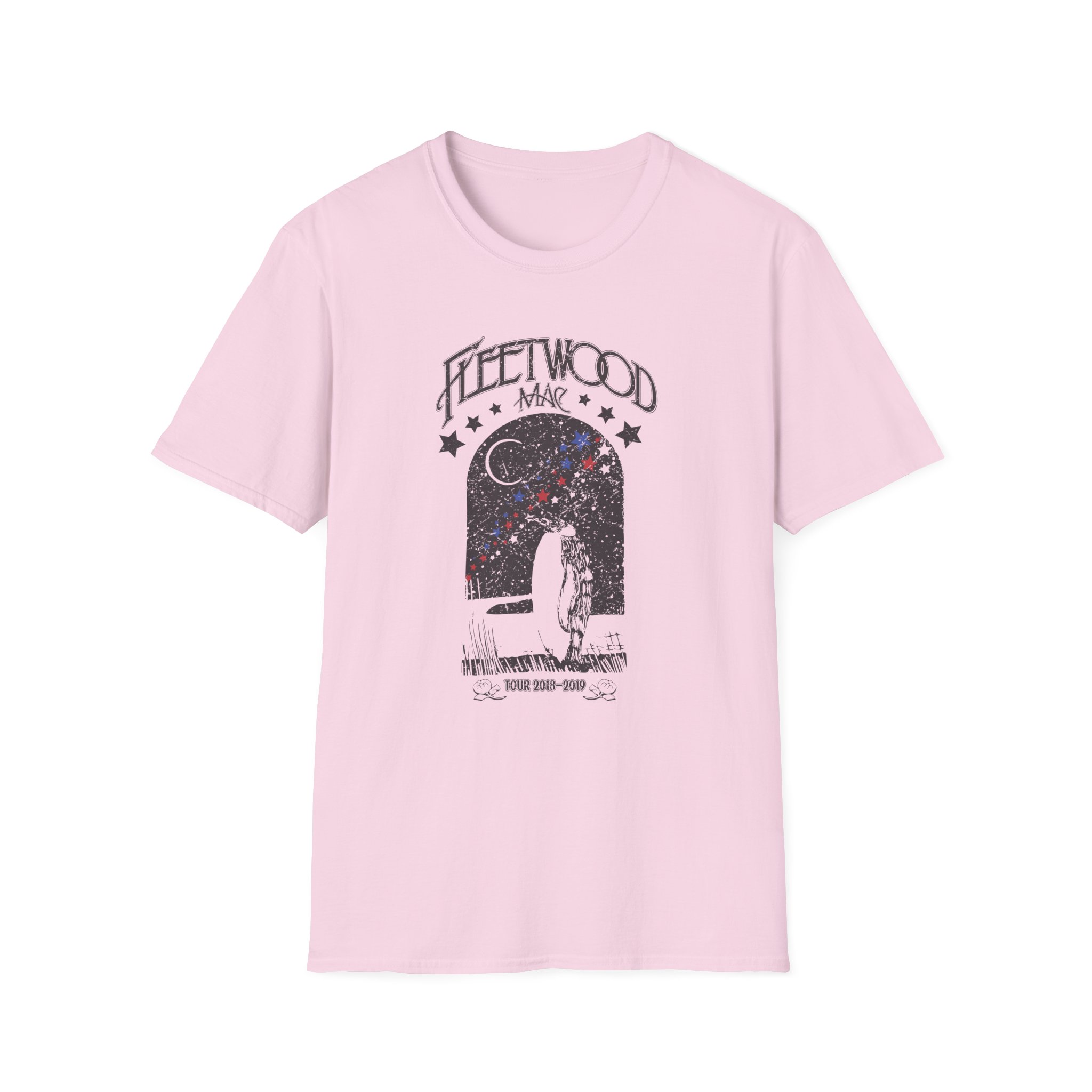 Fleetwood Mac Tour 2018 - 2019 Penguin Unisex Softstyle T-Shirt - Image 19