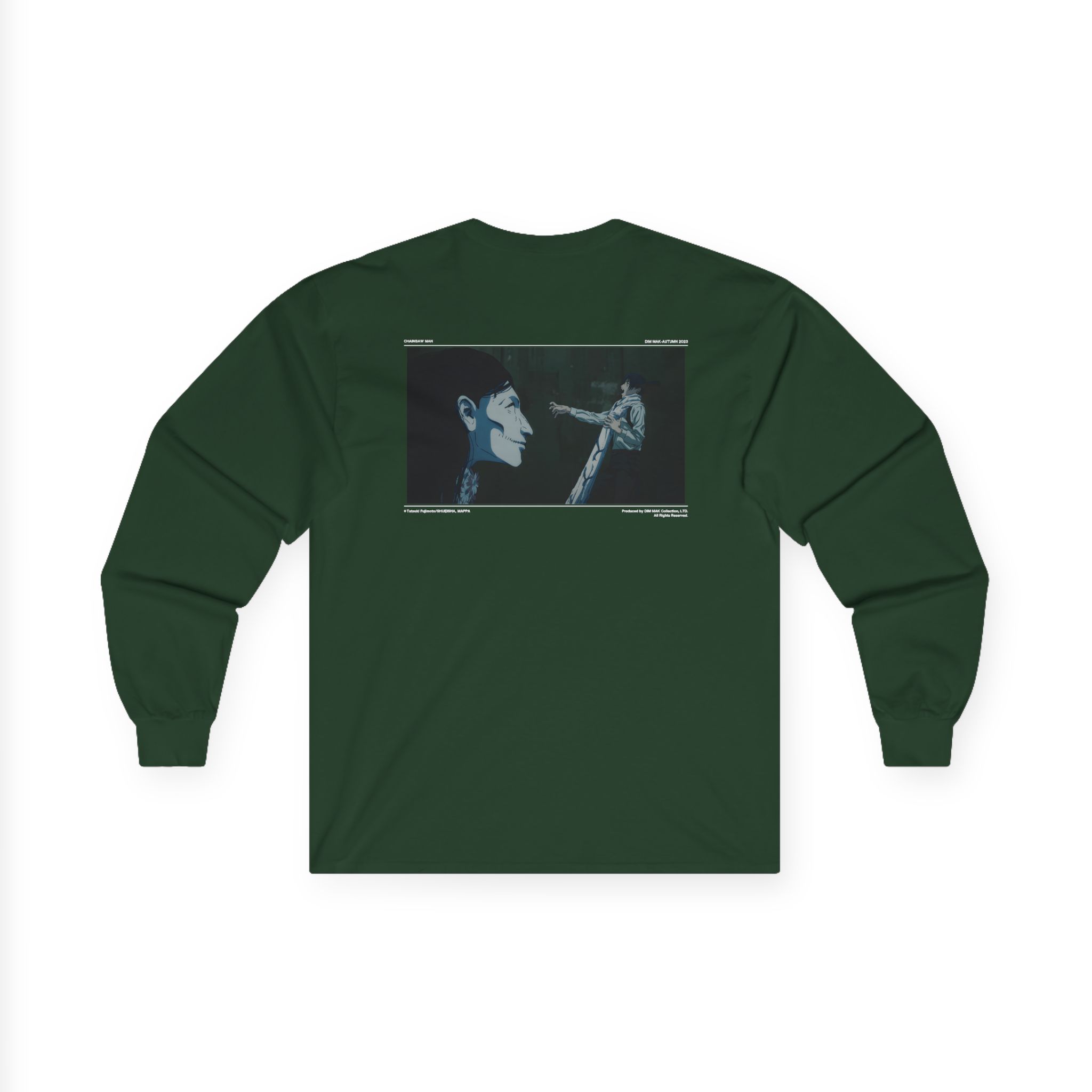 Chainsaw Man X Dim Mak Aki Unisex Ultra Cotton Long Sleeve Tee - Image 8