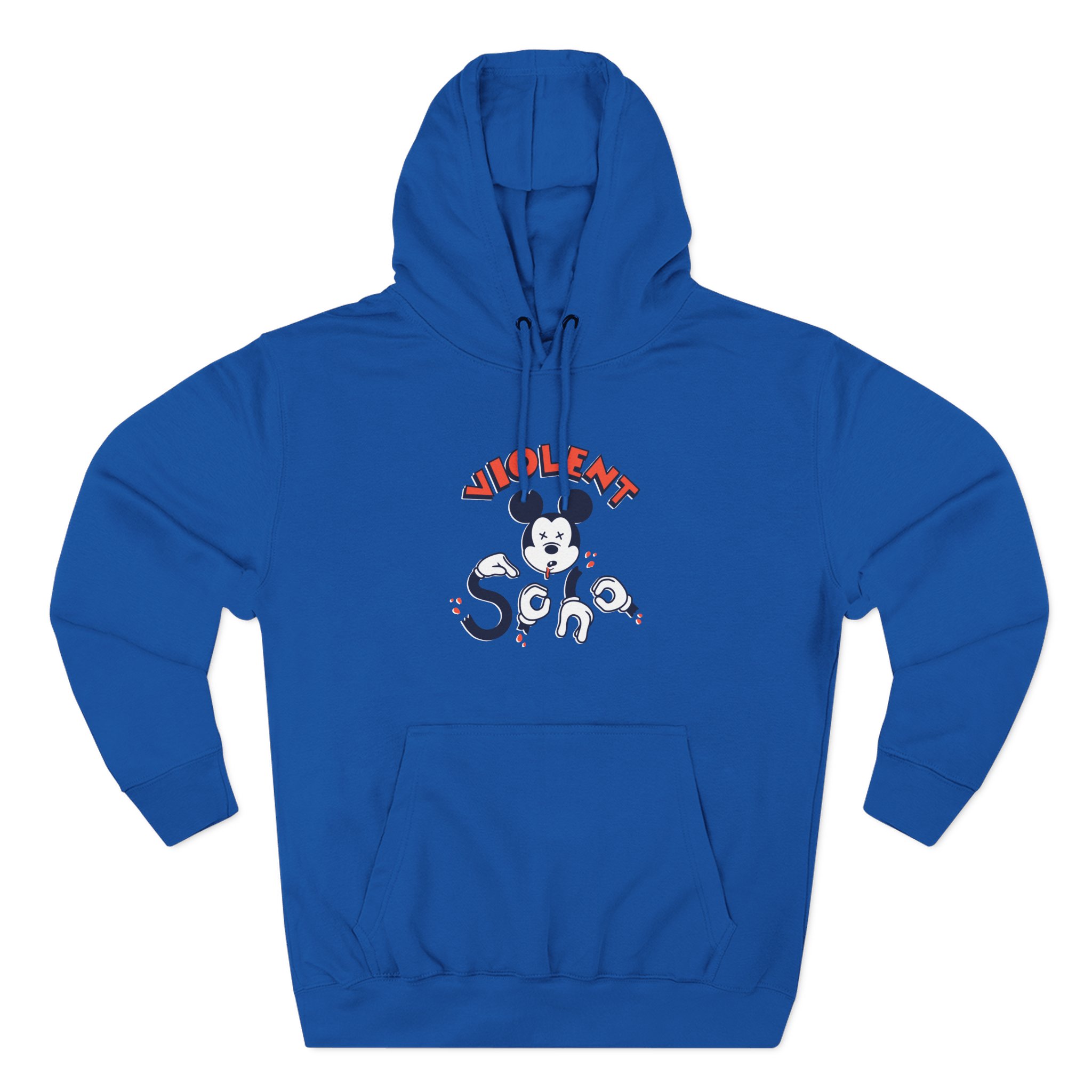 Violent Soho Dead Mouse Three-Panel Fleece Hoodie - Image 19