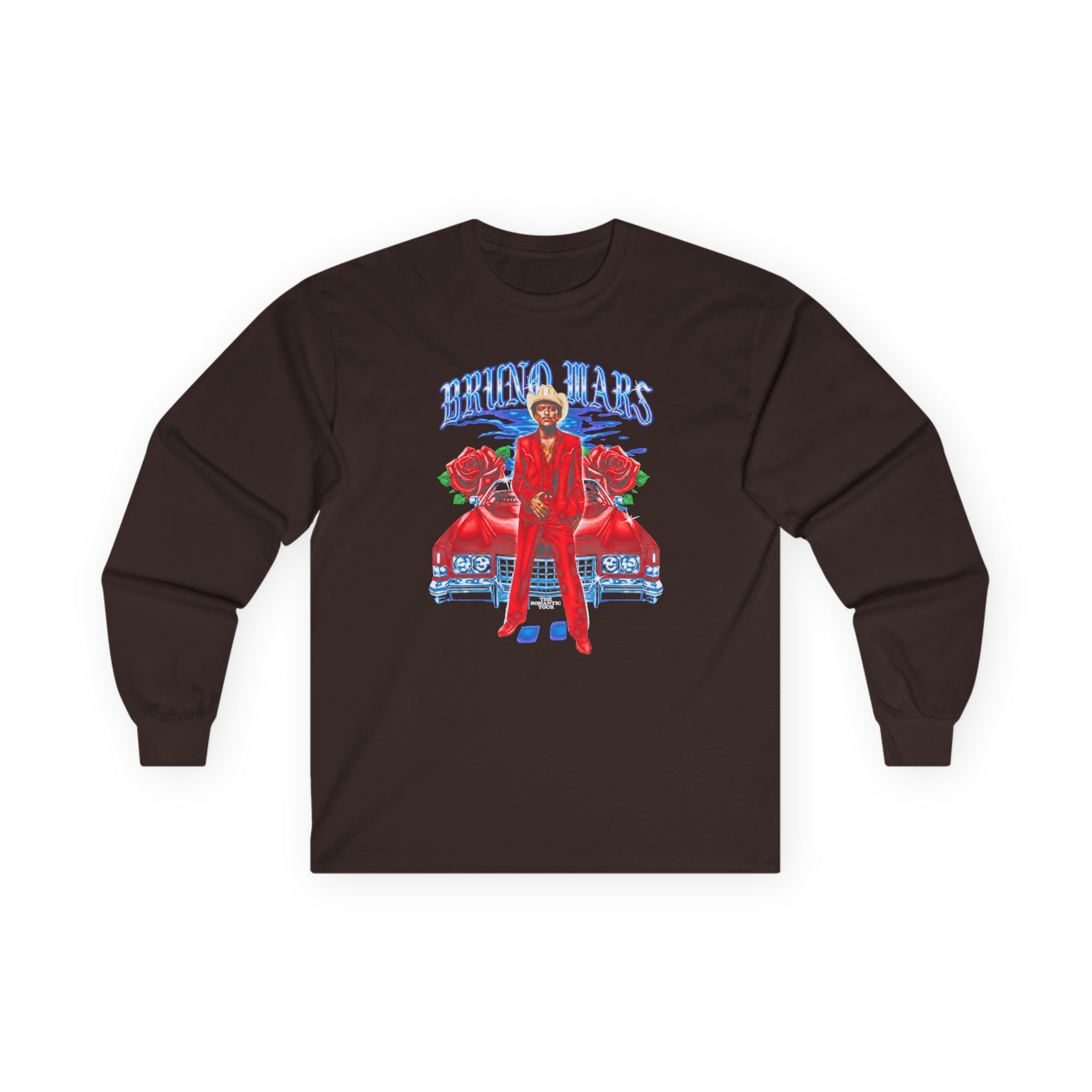 Bruno Mars Tampa the Romantic Unisex Ultra Cotton Long Sleeve Tee - Image 3