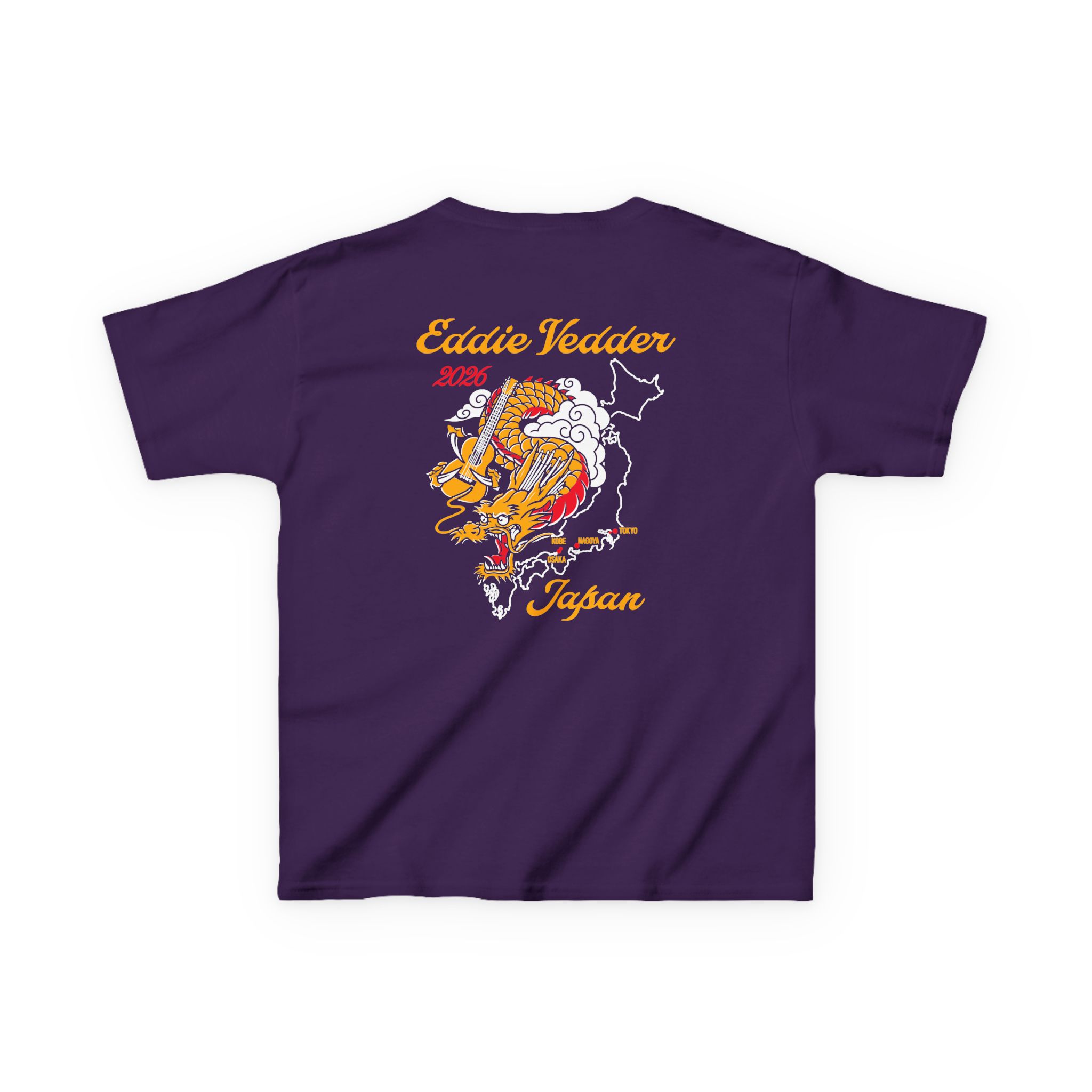 Eddie Vedder 2026 Tokyo Japan Kids Heavy Cotton™ Tee - Image 14
