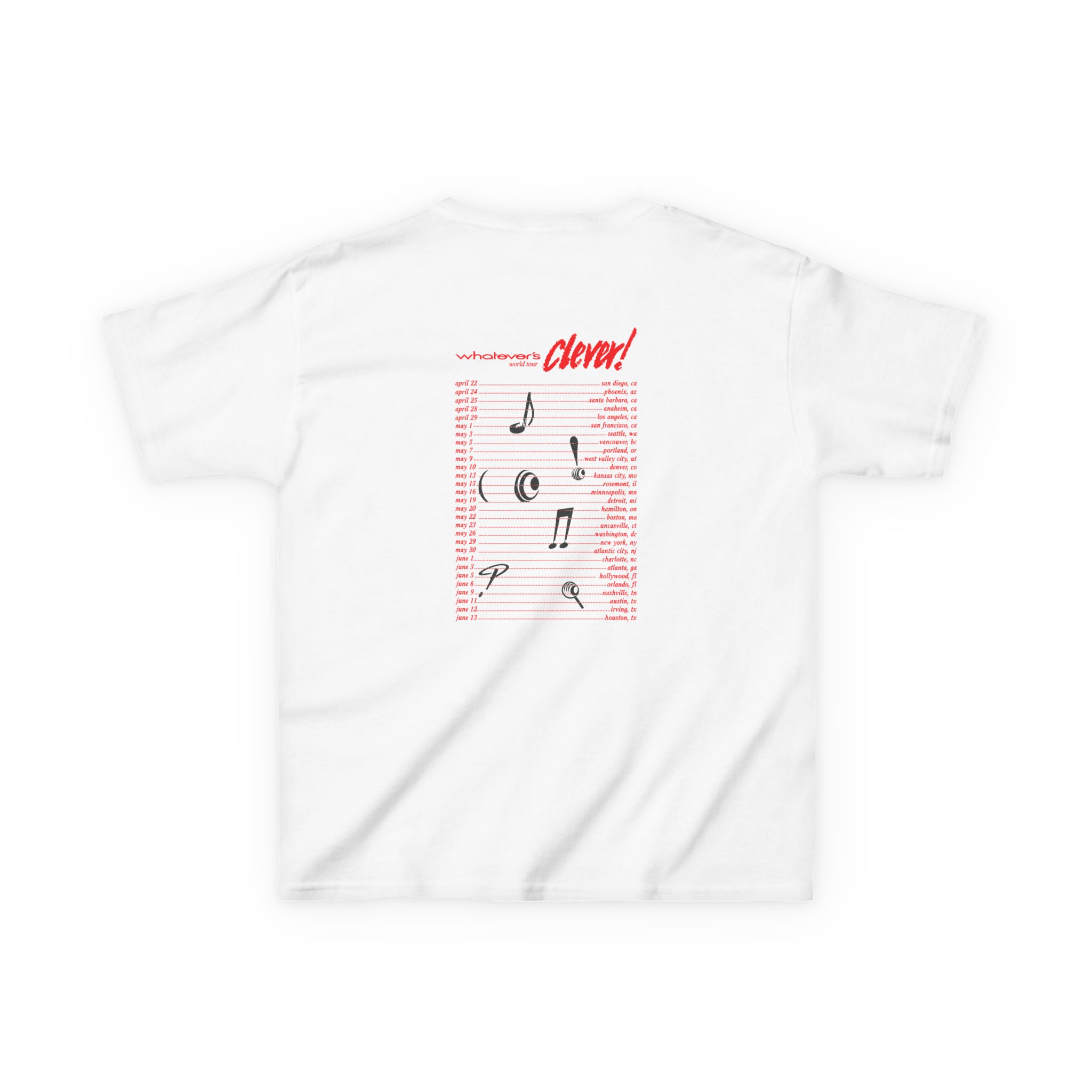 Charlie Puth Whatever's Clever! 2026 Kids Heavy Cotton™ Tee - Image 4