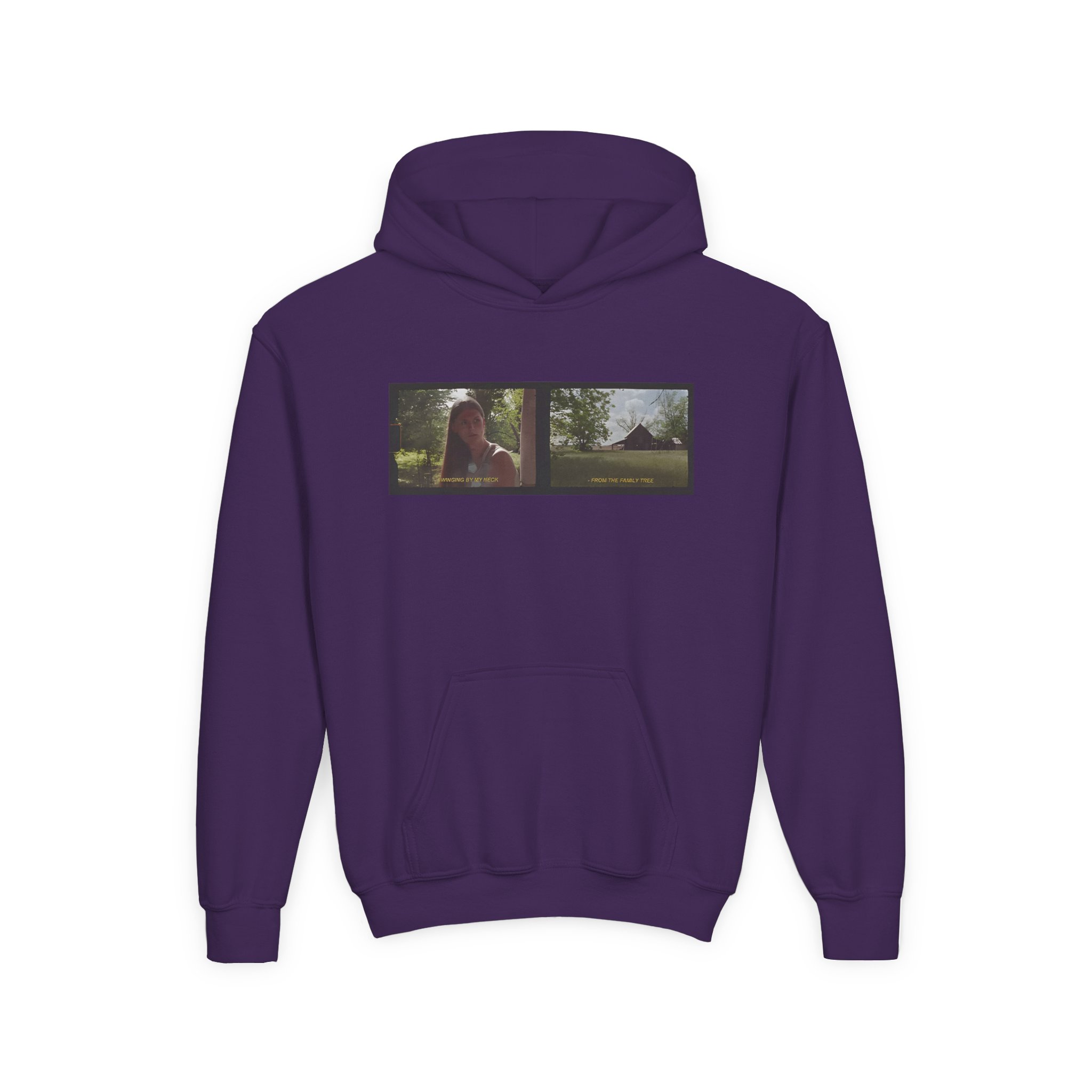 Youth Ethel Cain Family Tree Film Still Nebraska Heavy Blend Hooded Sweatshirt - Image 25