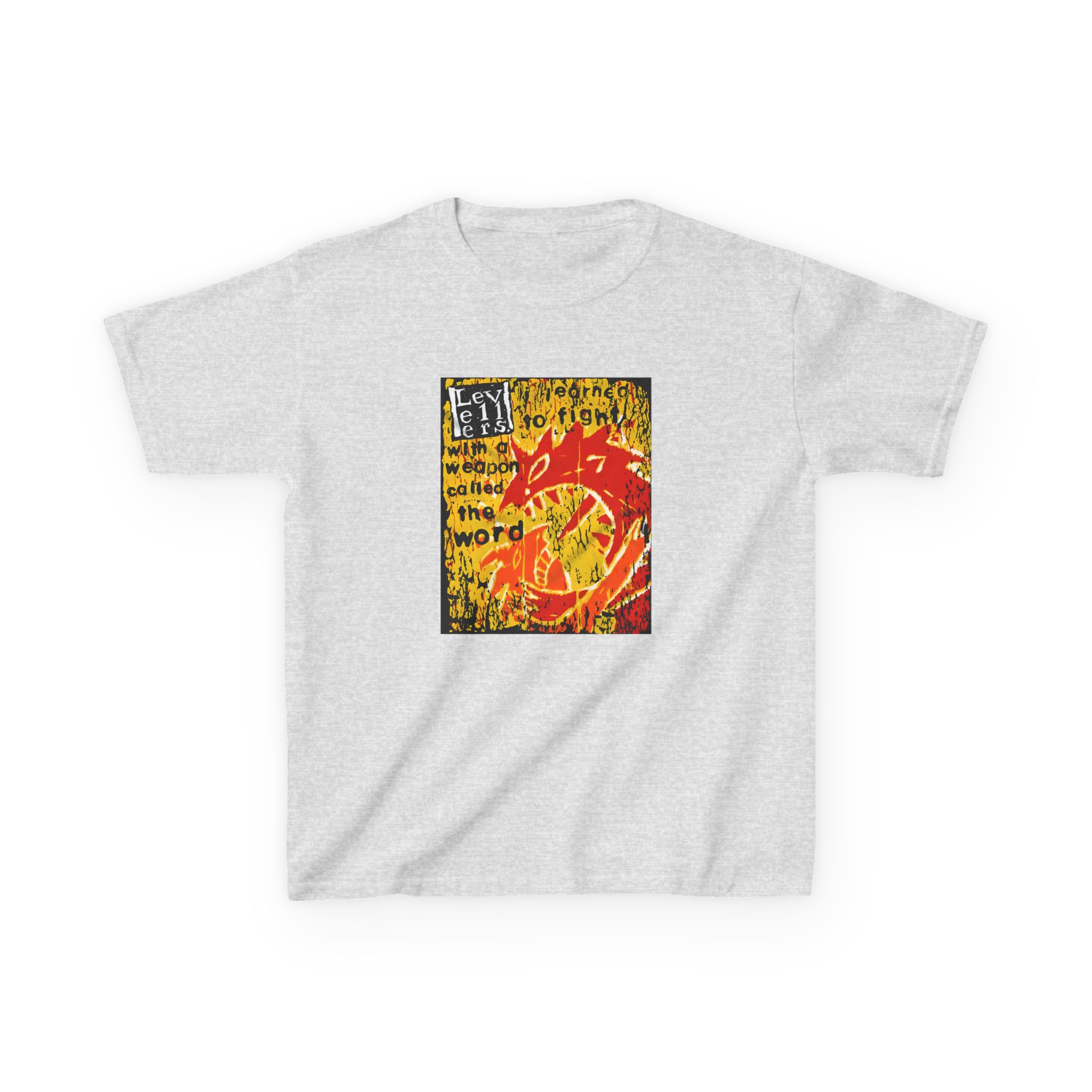 Levellers a Weapon Called the Word Kids Heavy Cotton™ Tee - Image 5