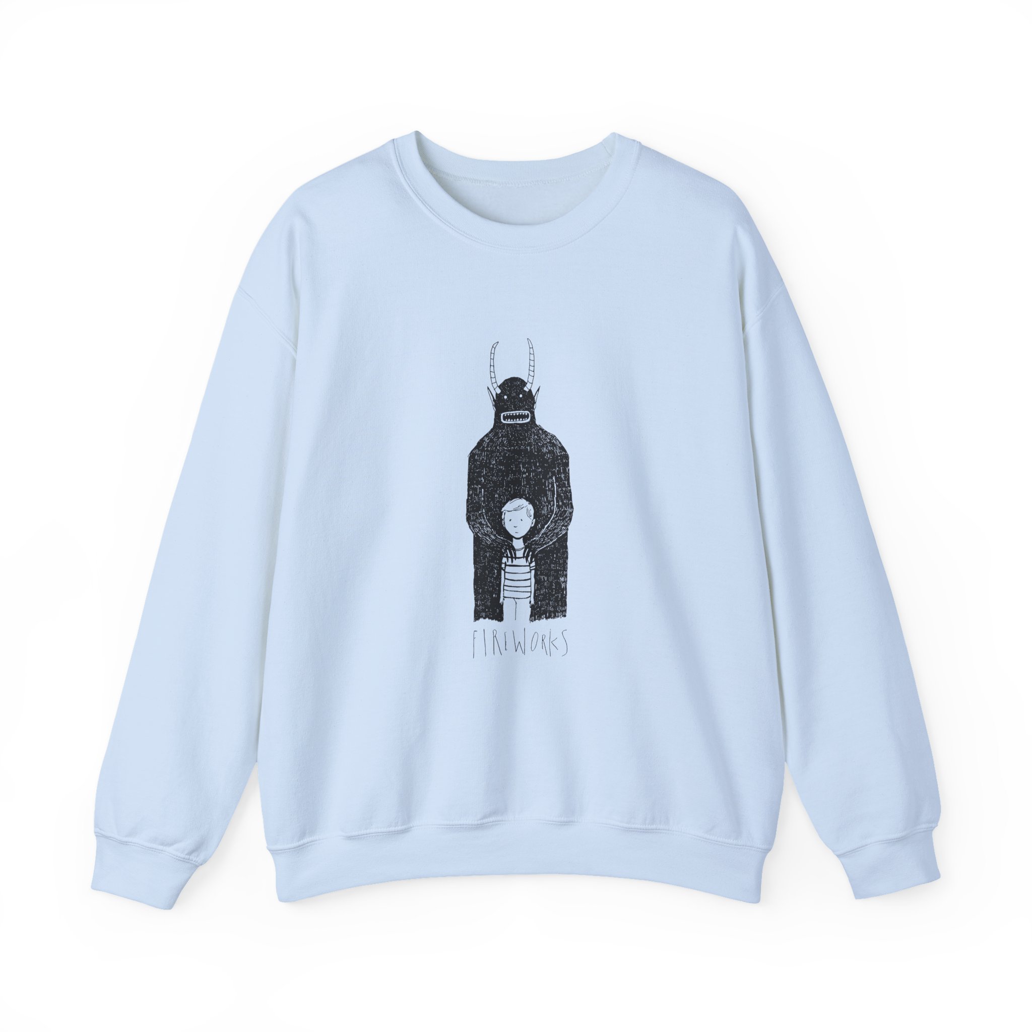 Cold Cuts Fireworks Monster Unisex Heavy Blend™ Crewneck Sweatshirt - Image 11